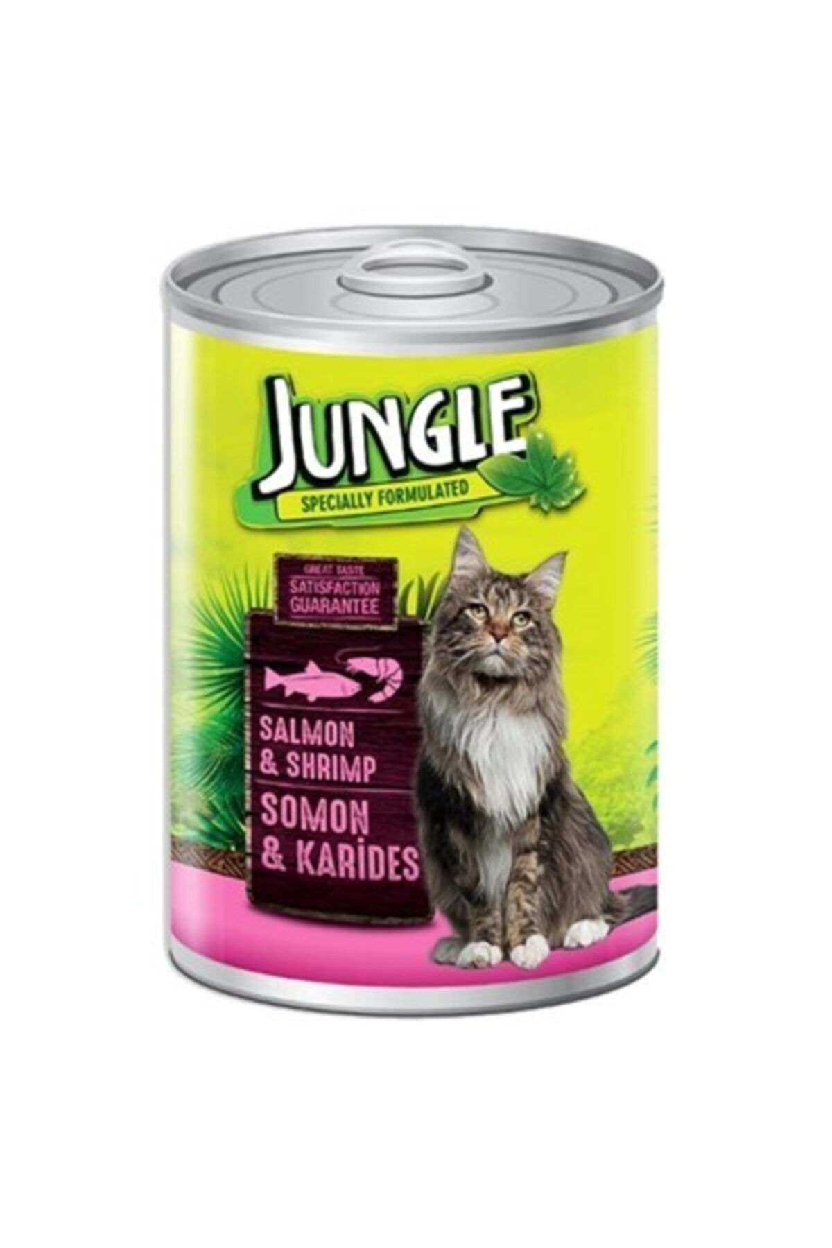 Jungle Kedi 415 Gr Somonlu-karidesli Kons. 24 Adet