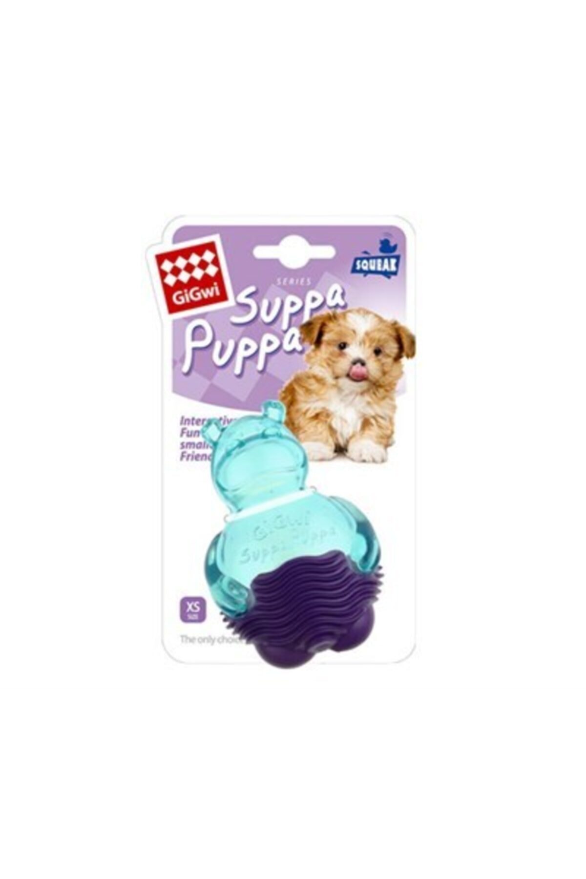 Gigwi 6710 Suppa Puppa Hipopotam Mavi Mor