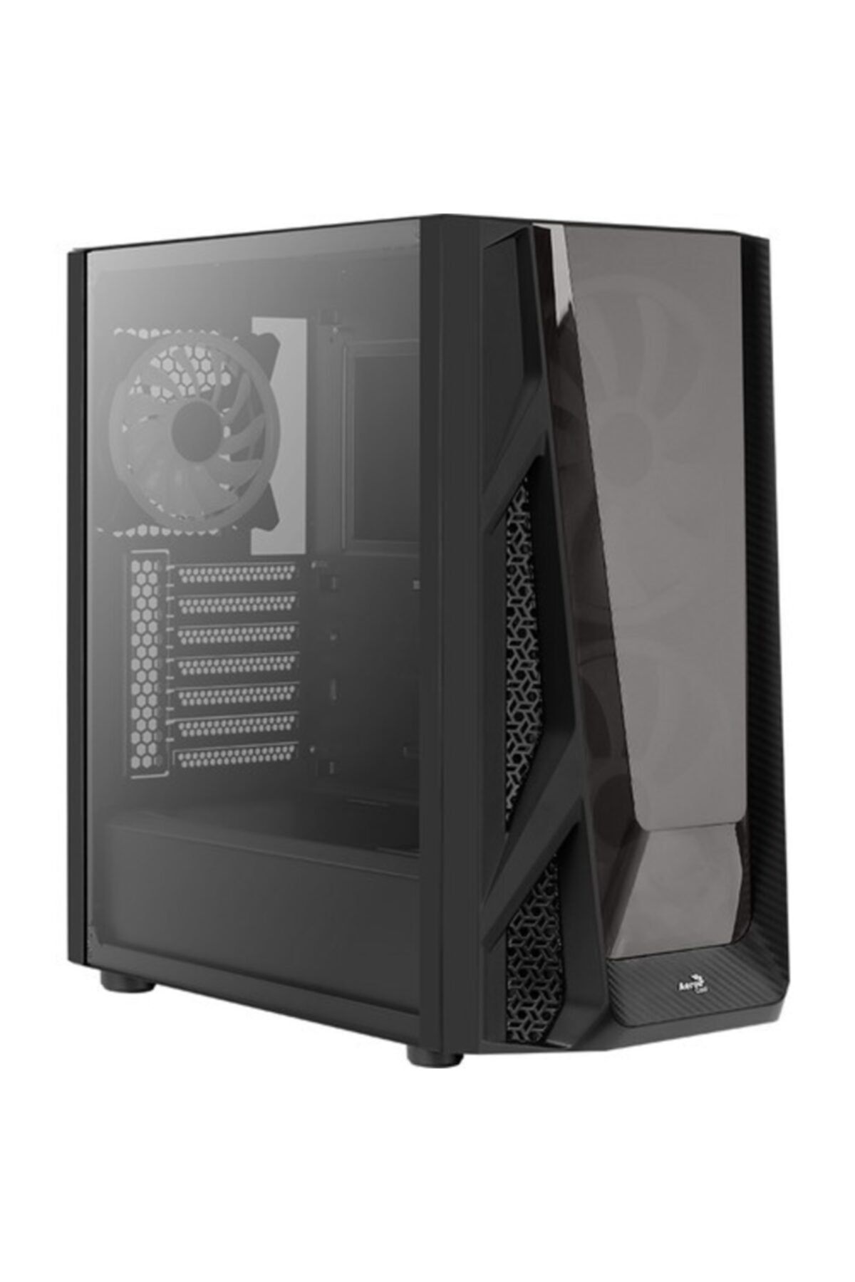 AEROCOOL Nighthawk Duo 600w 80+ 2x20cm+1x12cm Argb Fan Atx Gamıng Kasa Ae-nghthwkd-680