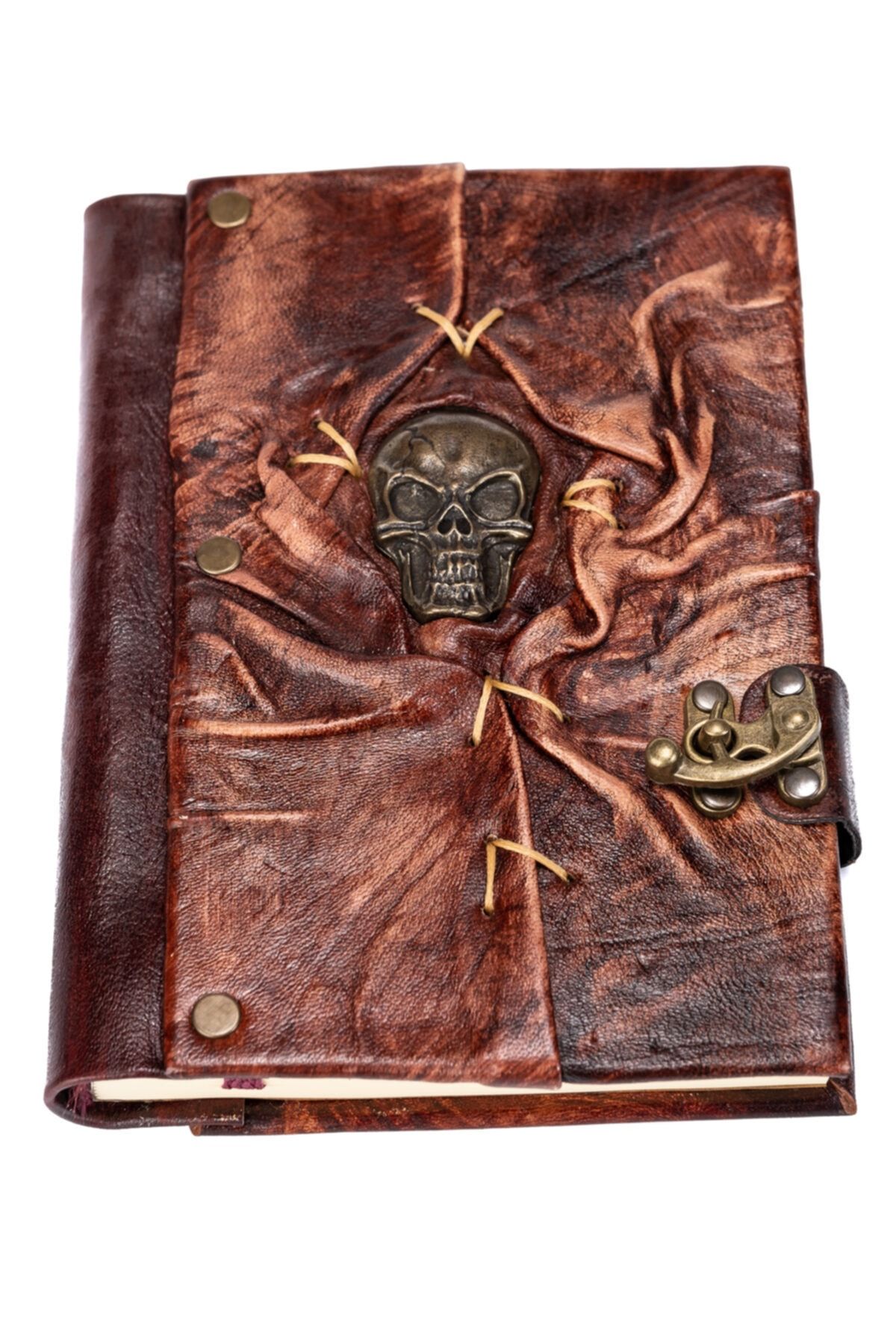 MSL leather craft El Yapımı Hakiki Deri Hatıra Defteri Günlük