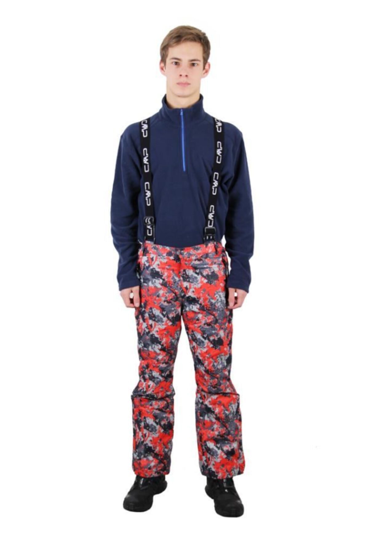CMP Unisex Çocuk Turuncu Kayak Pantolonu (3w04644-348f)