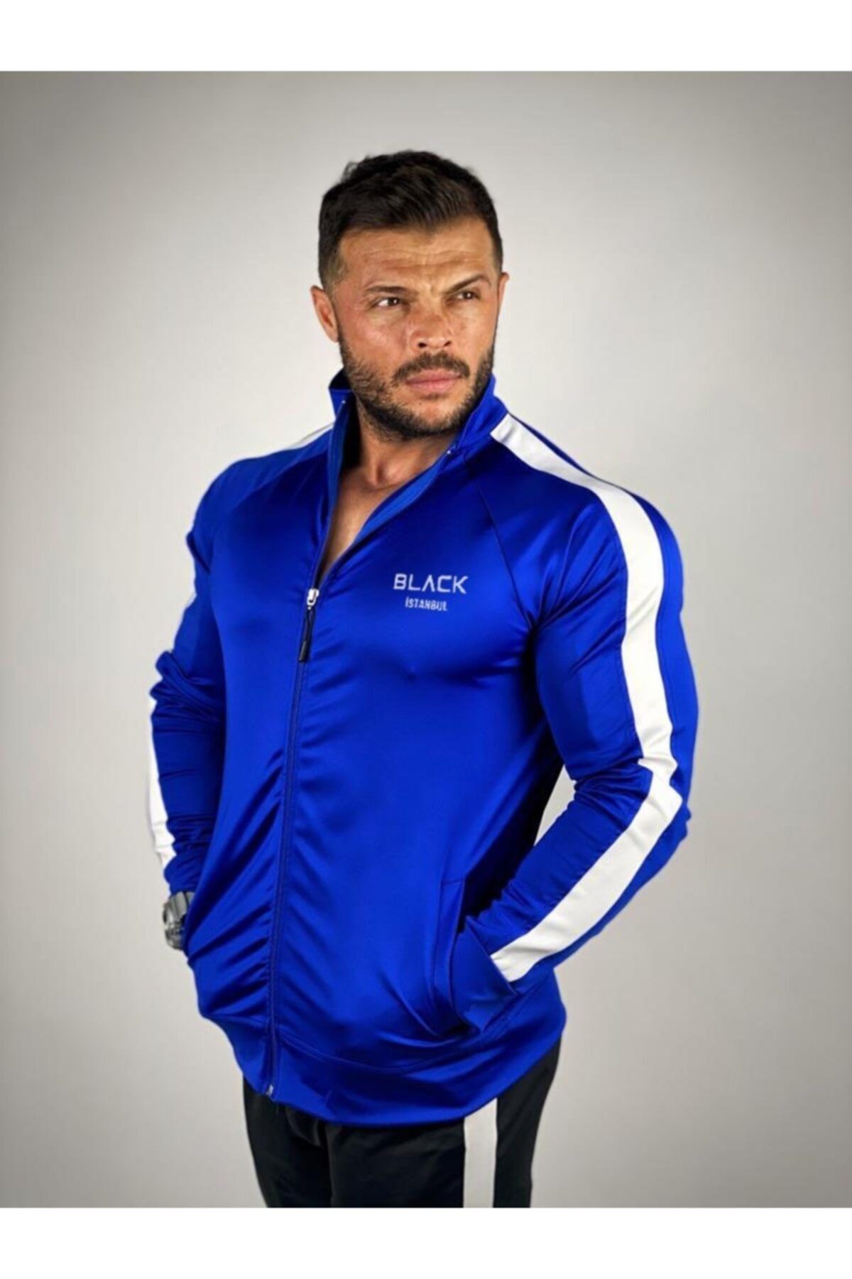 Black İstanbul Erkek Lacivert Sport Ceket