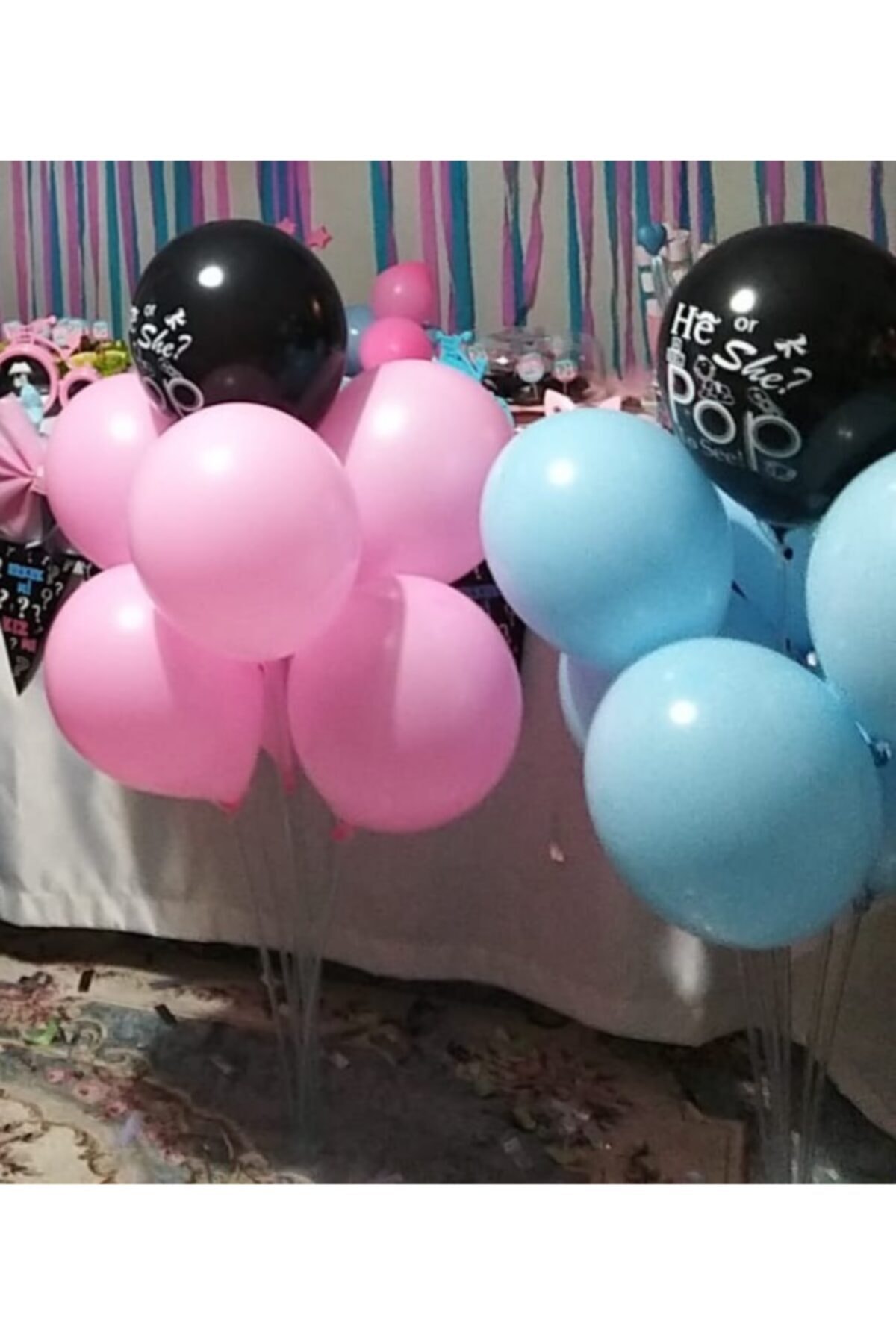Dorado 14 Adet Balon 2 Adet Cinsiyet Balon Standı