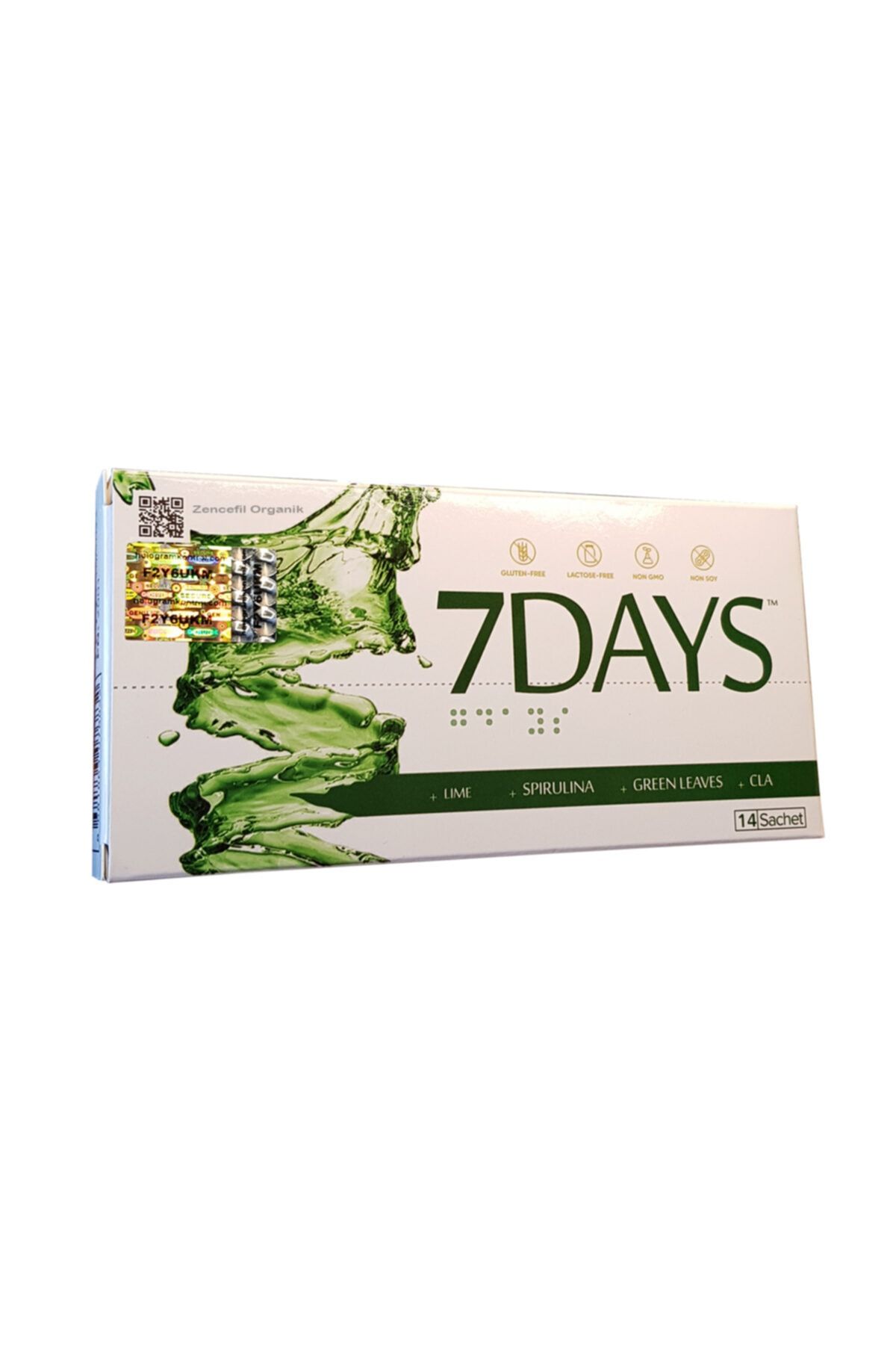 7DAYS 7 Days Detox Orijinal Ürün Hologram Sorgulamalı 7 Gün