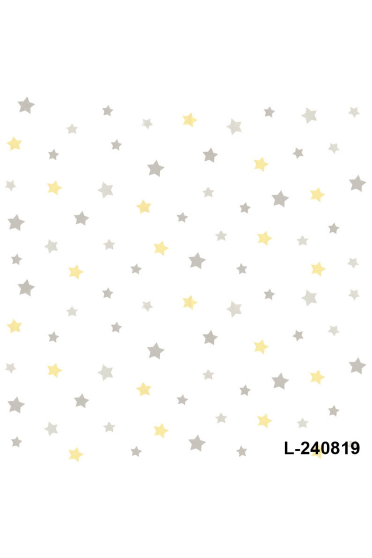 Kugucarpet Lindo Sarı Yıldızlı Duvar Kağıdı
