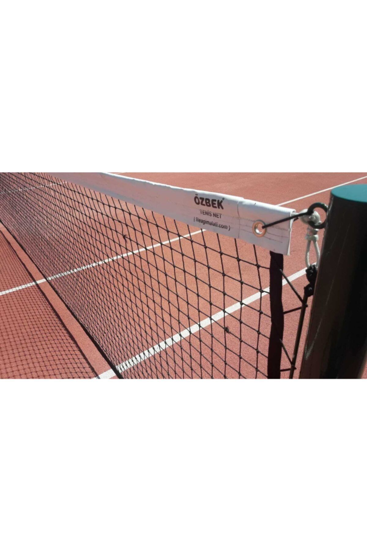 ÖZBEK Spor Tenis Filesi 3,6mm Polietilen Hard Thick 12.80mt