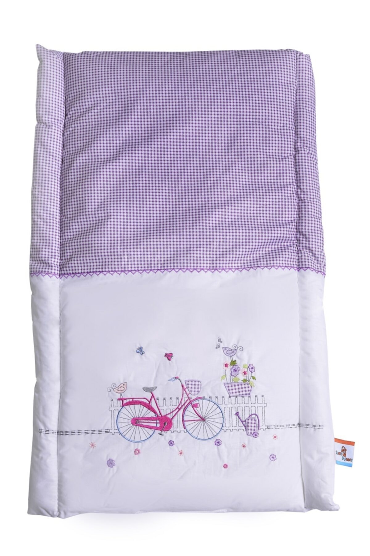 DeaDiaBaby Bebek Bisiklet Desenli Alt Açma Minderi