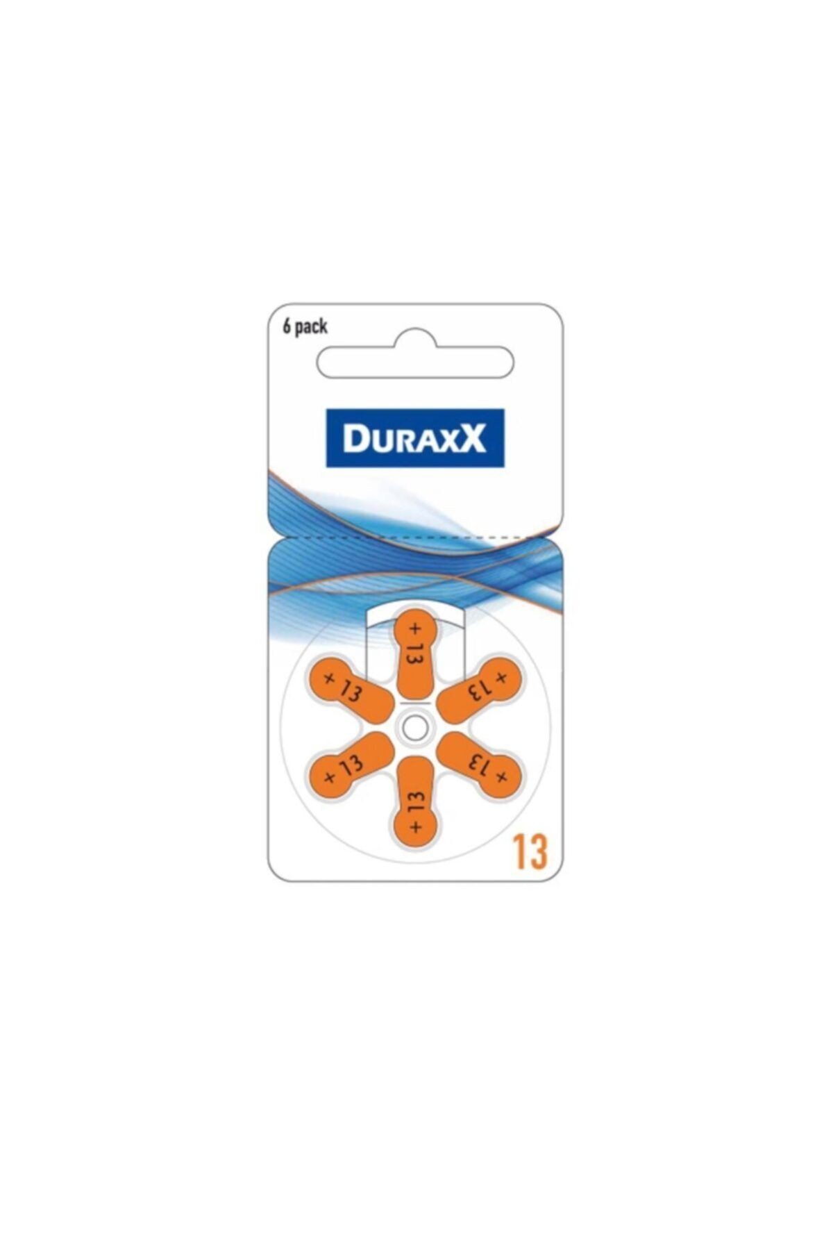 duraxx 13 Numara Kulaklık Pili 6 Lı Made In Germany