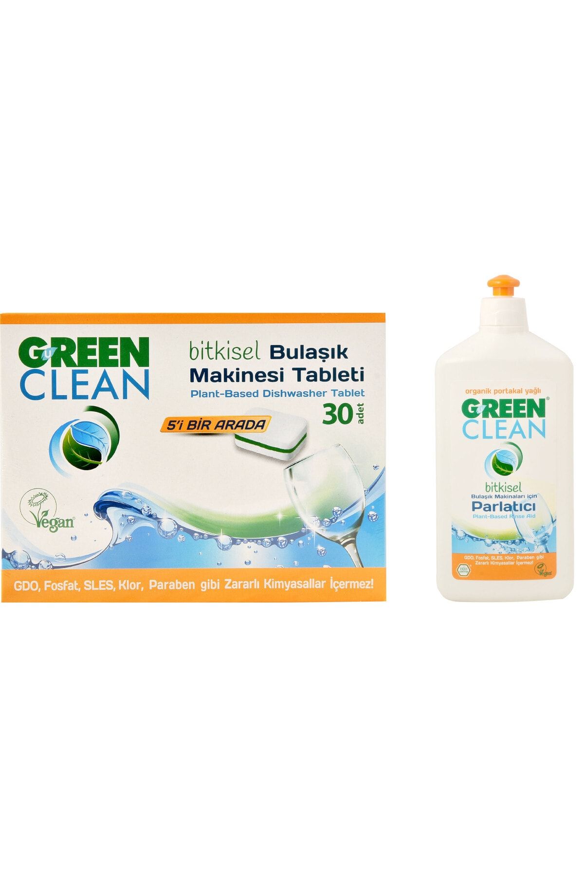 Green Clean Bulaşık Makine Set