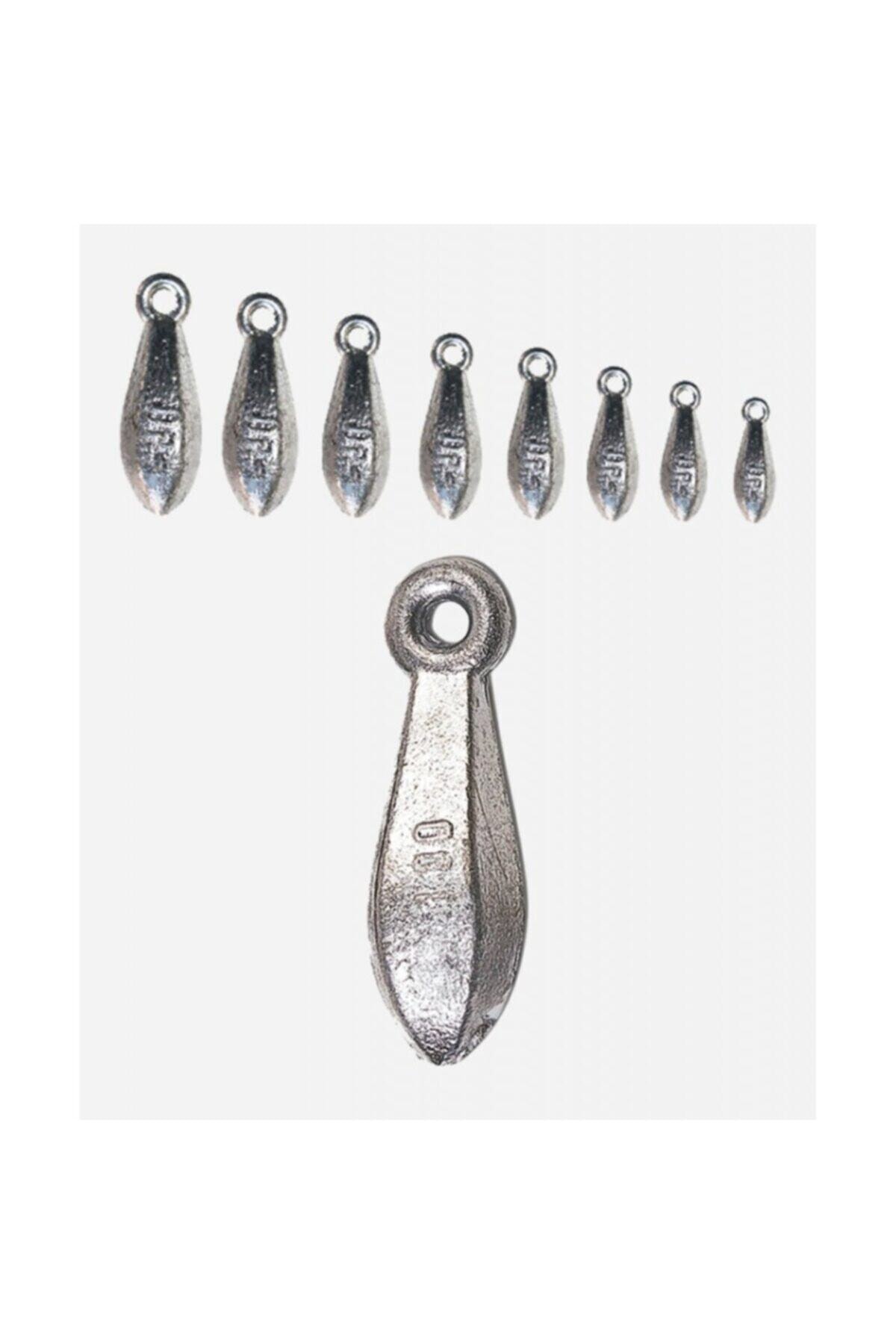 Özel Yapım 5 Adet Olta Kurşunu 125 Gr Piramit