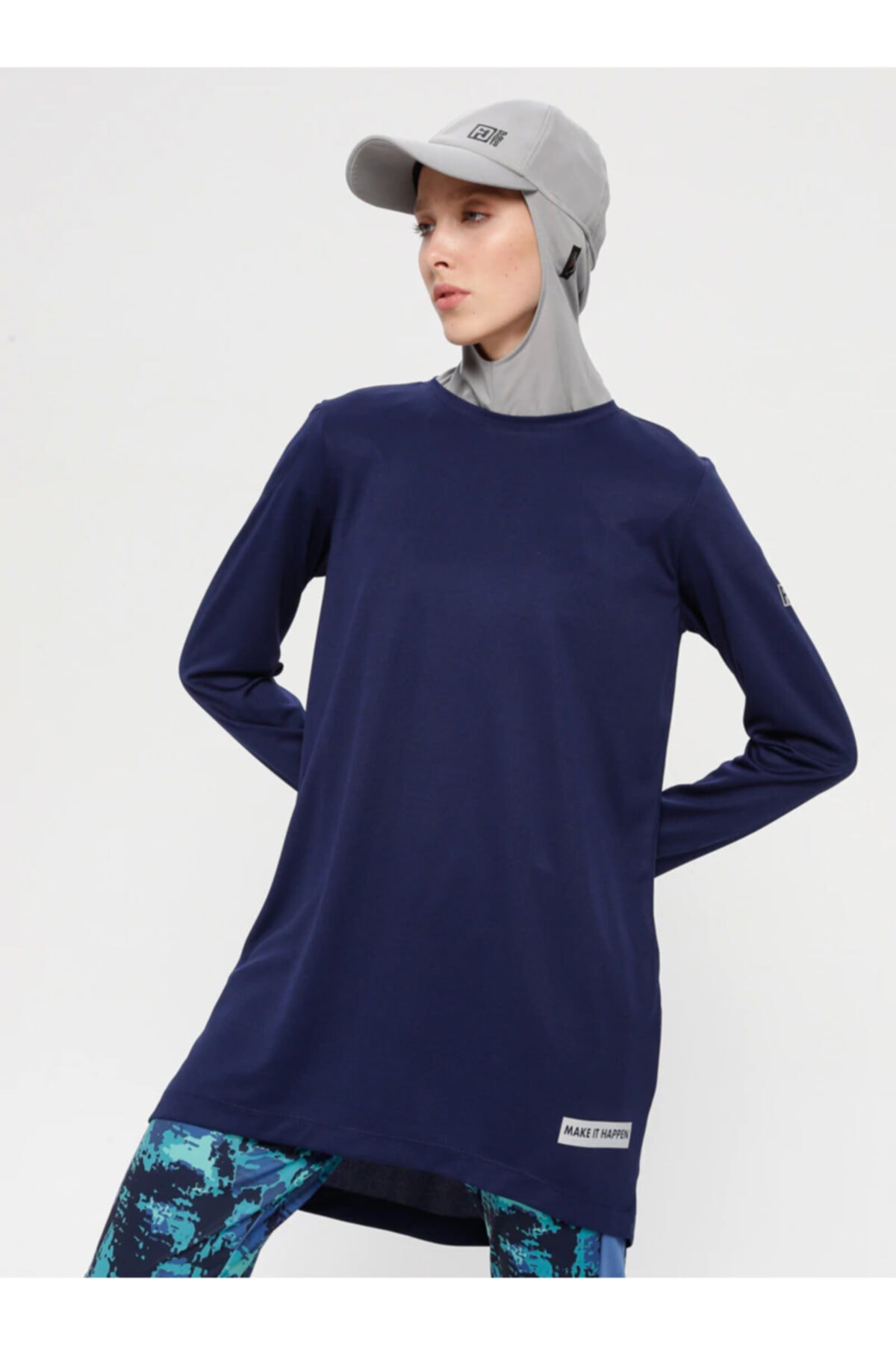 FD SPORTS Kadın Lacivert Sweatshirt