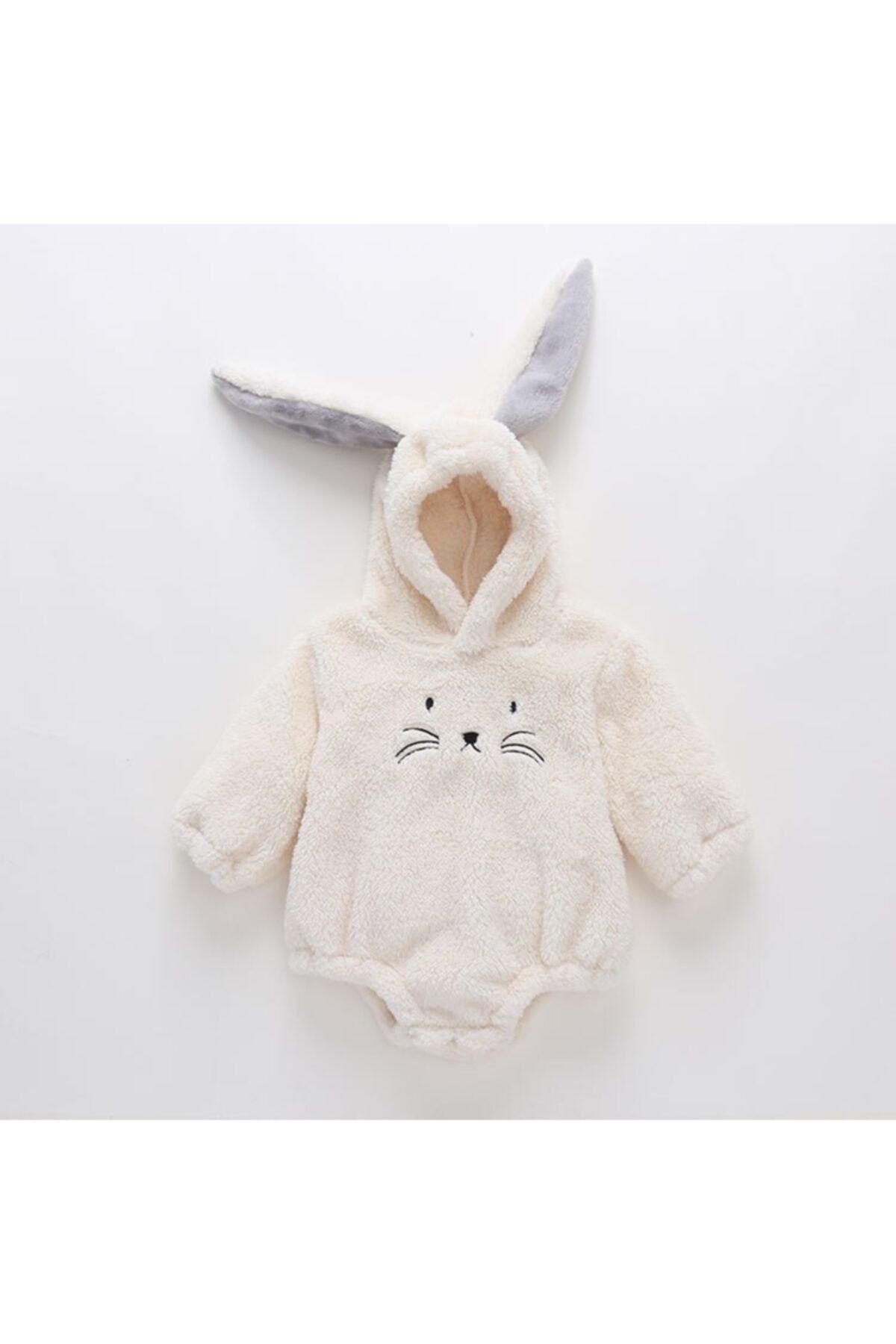 Tomi Unisex Bebek Ekru Velsoft Zıbın