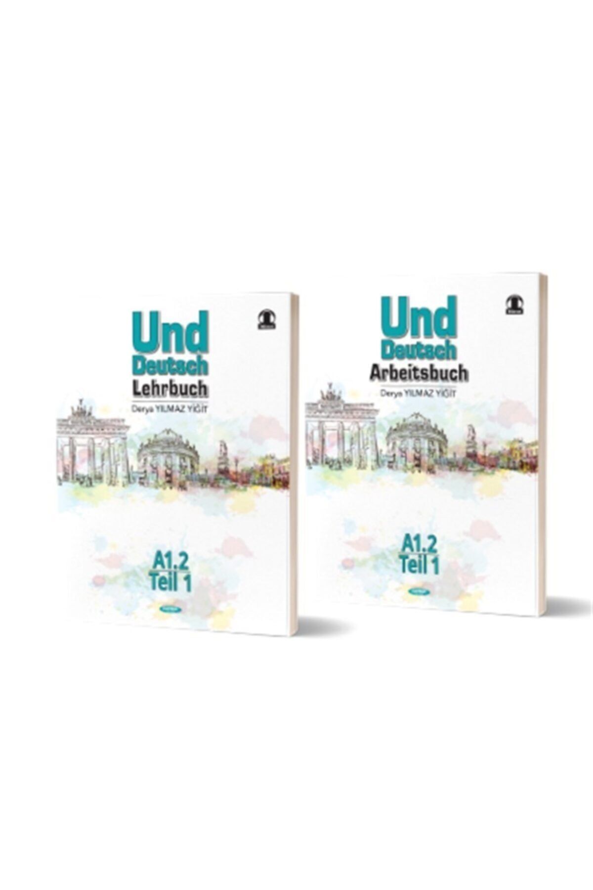 Kurmay Yayınları Almanca Und Deutsch Lehrbuch A1.2 Teıl 1 + Arbeıtsbuch A1.2 Teıl 3 Kurmay Yayınları