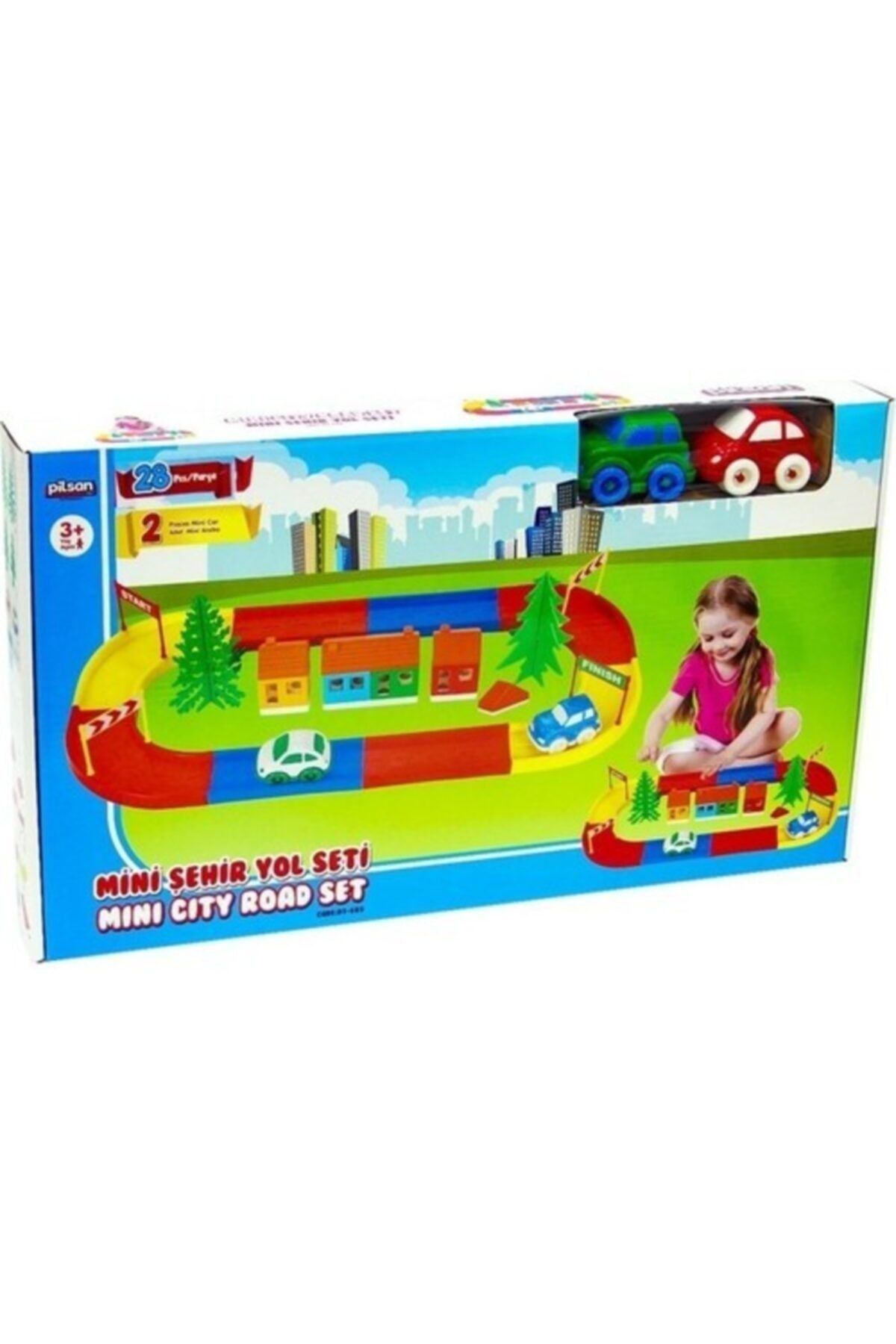 Lego City Pilsan Mini Şehir Yol Seti