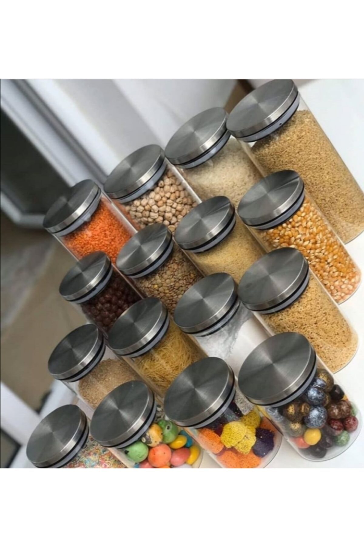 BALSA Metal Kapaklı  Kavanoz 16l'ı