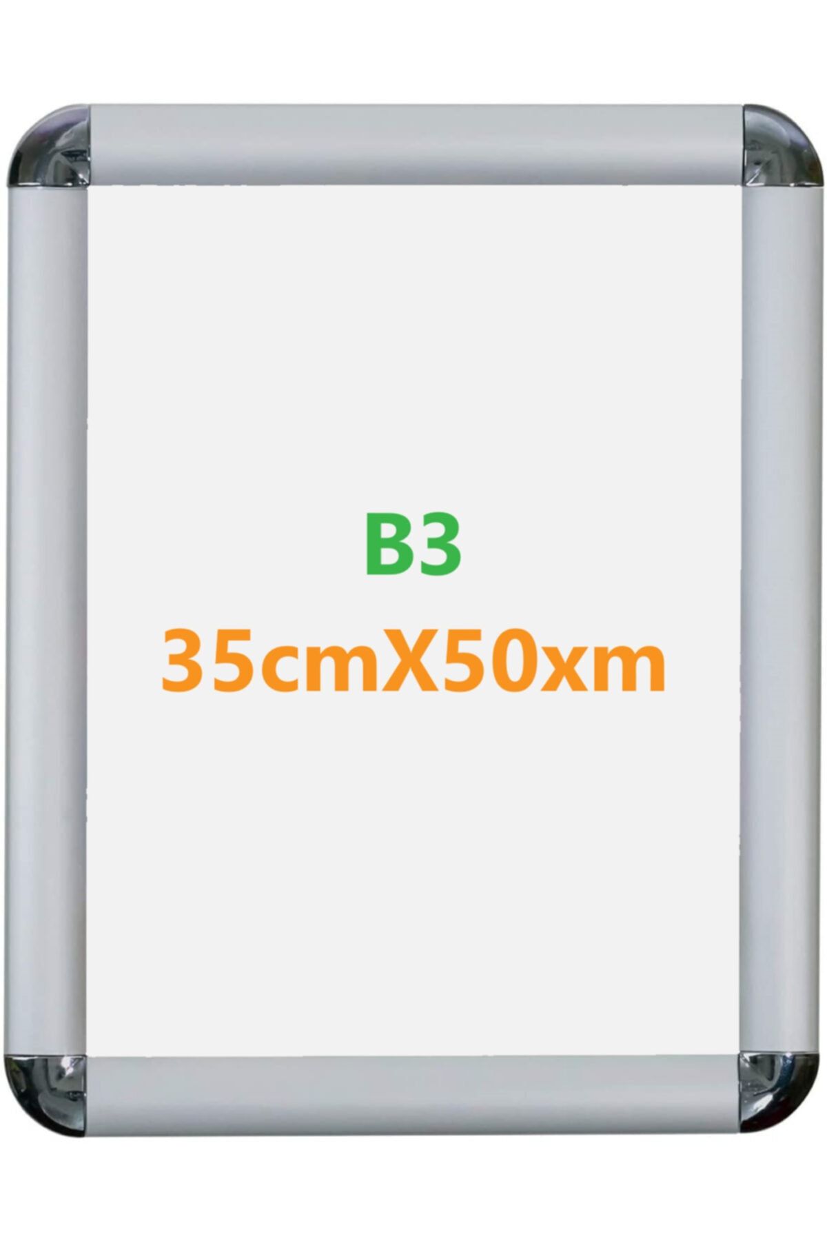 ÖzgürceSeç B3 Alüminyum Açılır Kapanır Rondo Çerçeve 35cmx50 Cm