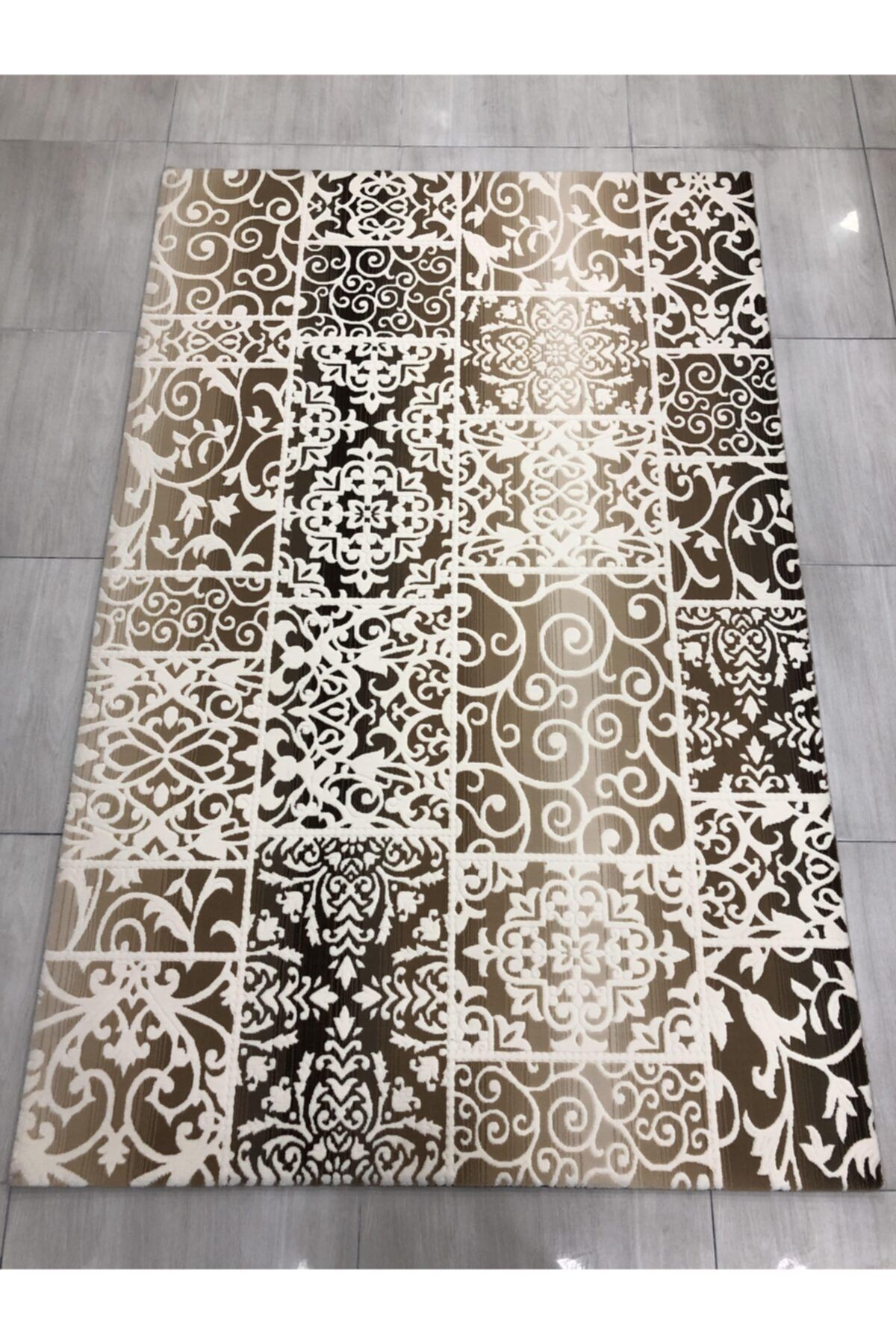 saray hali sembol sbp 17 rv1 150x230 kahve krem 4 m2 hali fiyati yorumlari trendyol