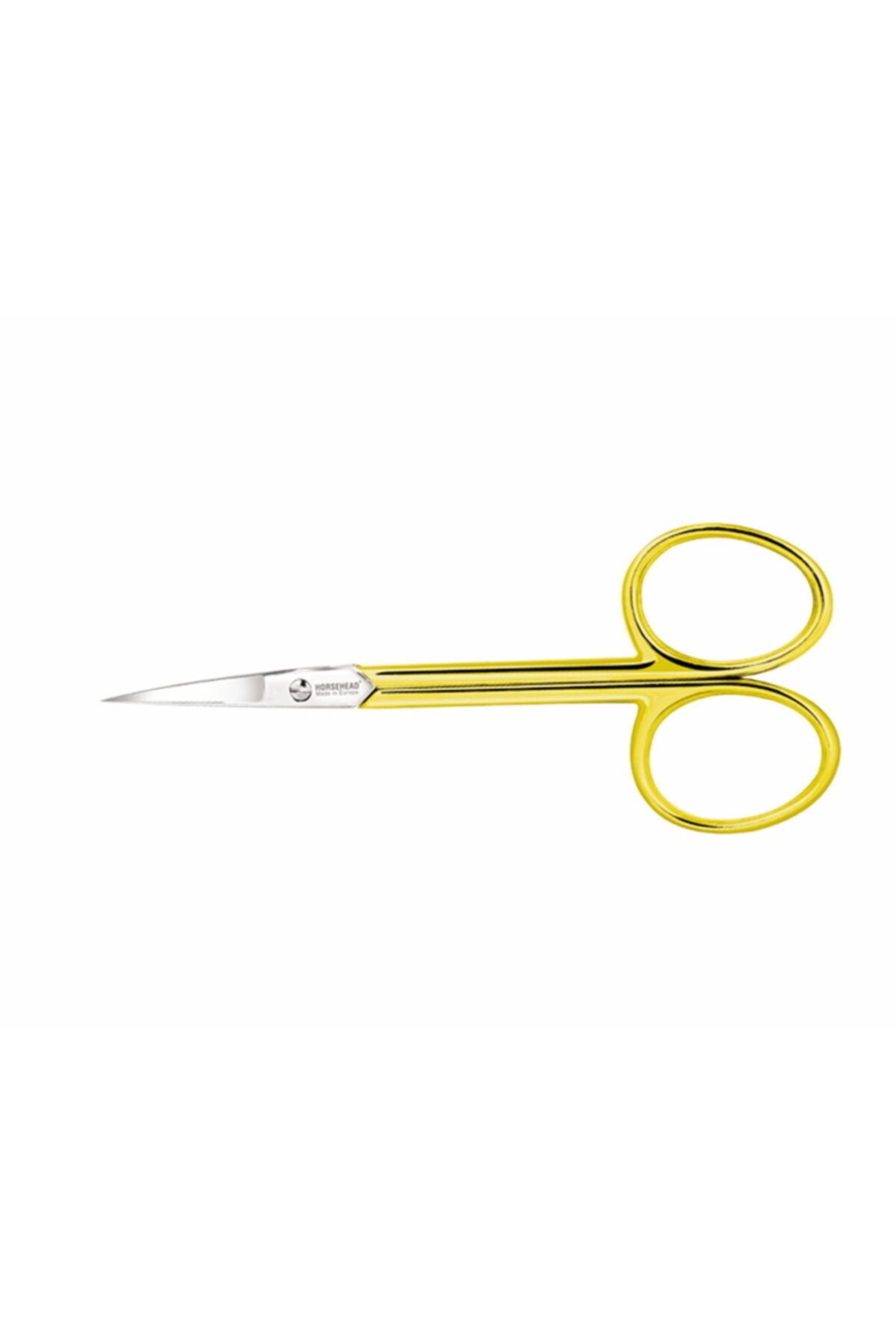 FDM Horsehead Sarı Saplı Nakış Makası (4 No - 10.16 Cm) (türk Malı Makas) (atbaş M-164) (d-181)