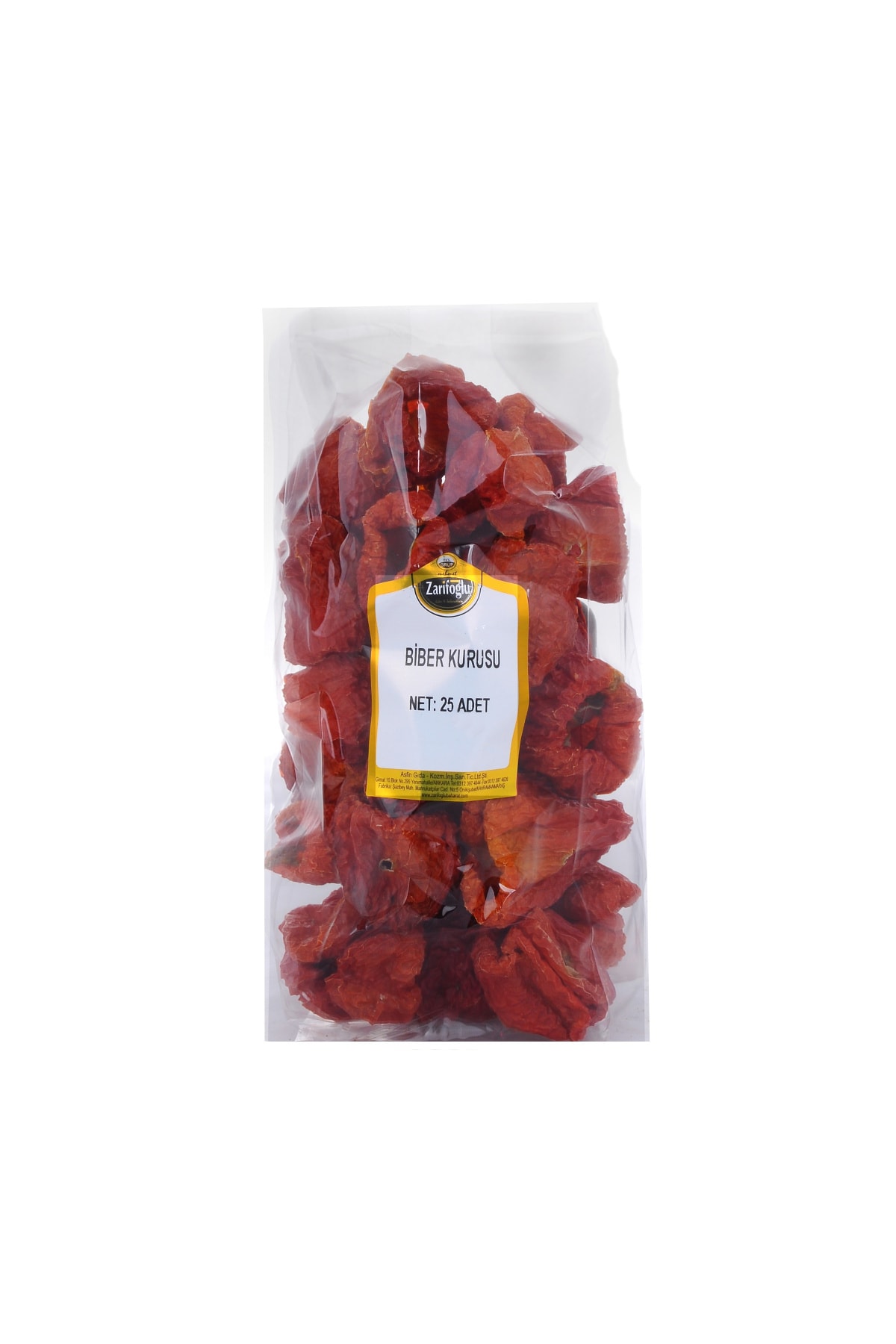 Zarifoğlu Dolmalık Antep Biber Kurusu 25'li