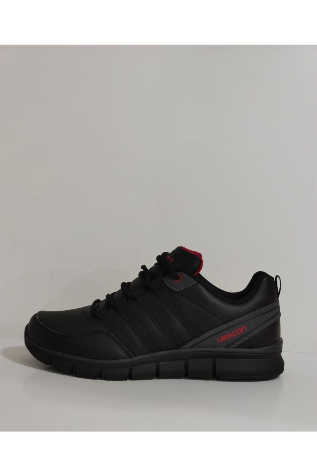 Lescon Unisex Siyah Spor Ayakkabı