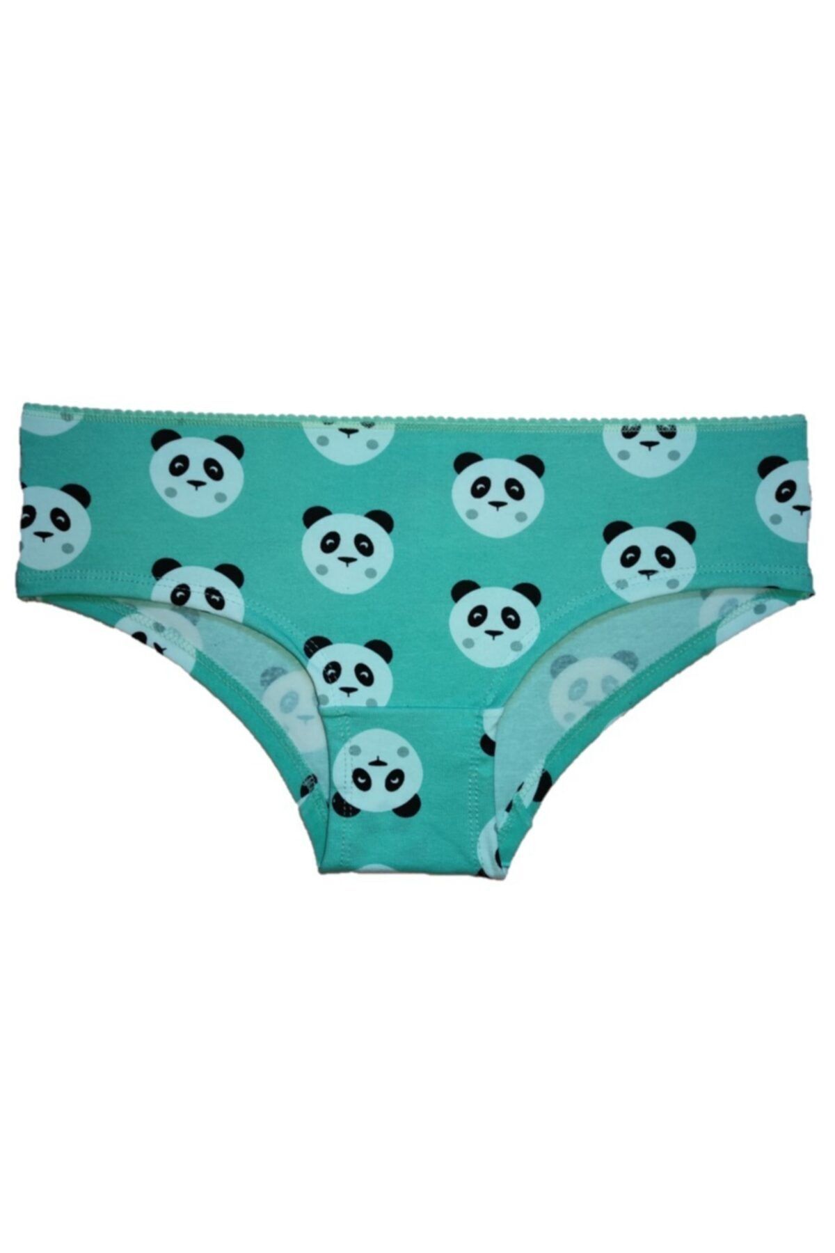 Romina Valy Kadın Yeşil Panda Baskılı Hipster Slip