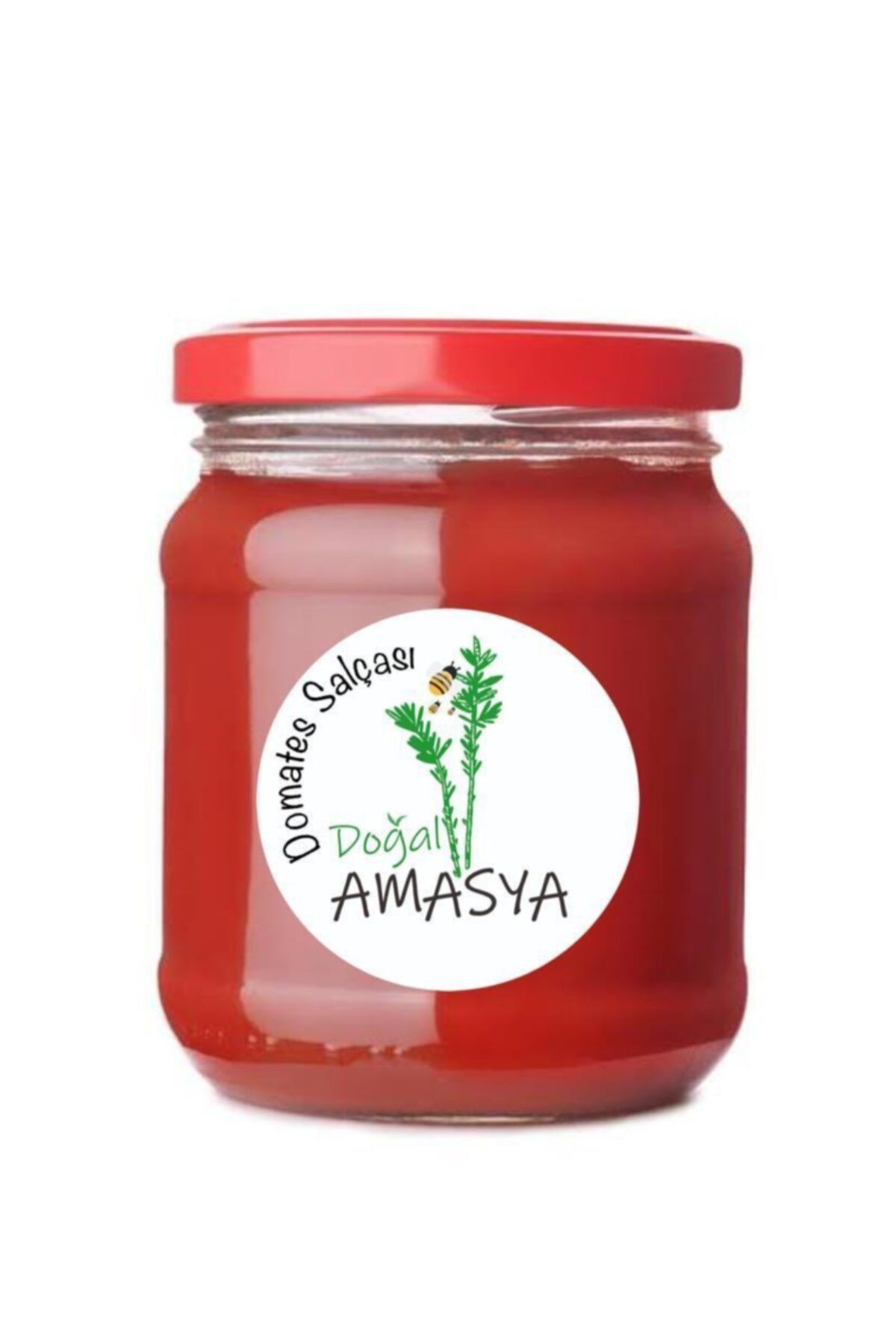 Doğal Amasya Ev Yapımı Doğal Katkısız Domates Salçası Bürüt 1 Kg