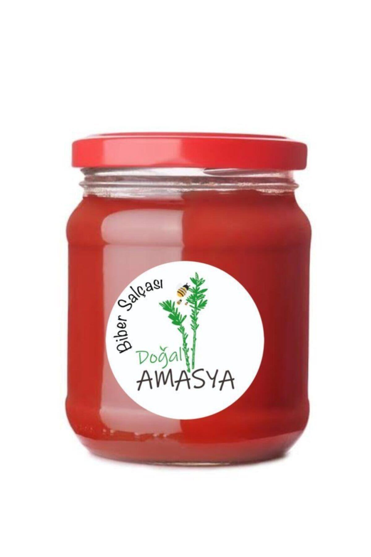 Doğal Amasya Biber Salçası Ev Yapımı (tatlı) Bürüt 1 Kg