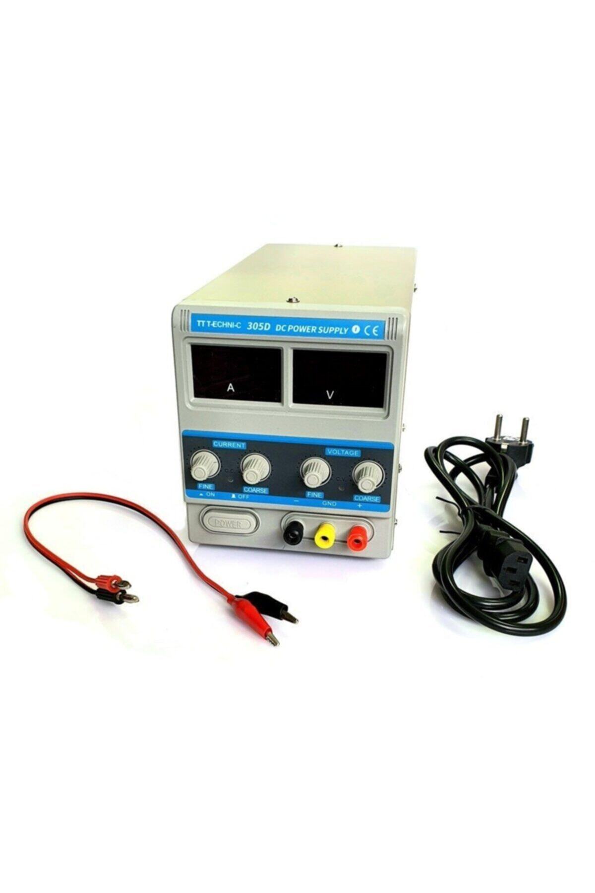 UZYELK Tt-technıc 305d 0-30volt 0-5amper Ayarlı Güç Kaynağı