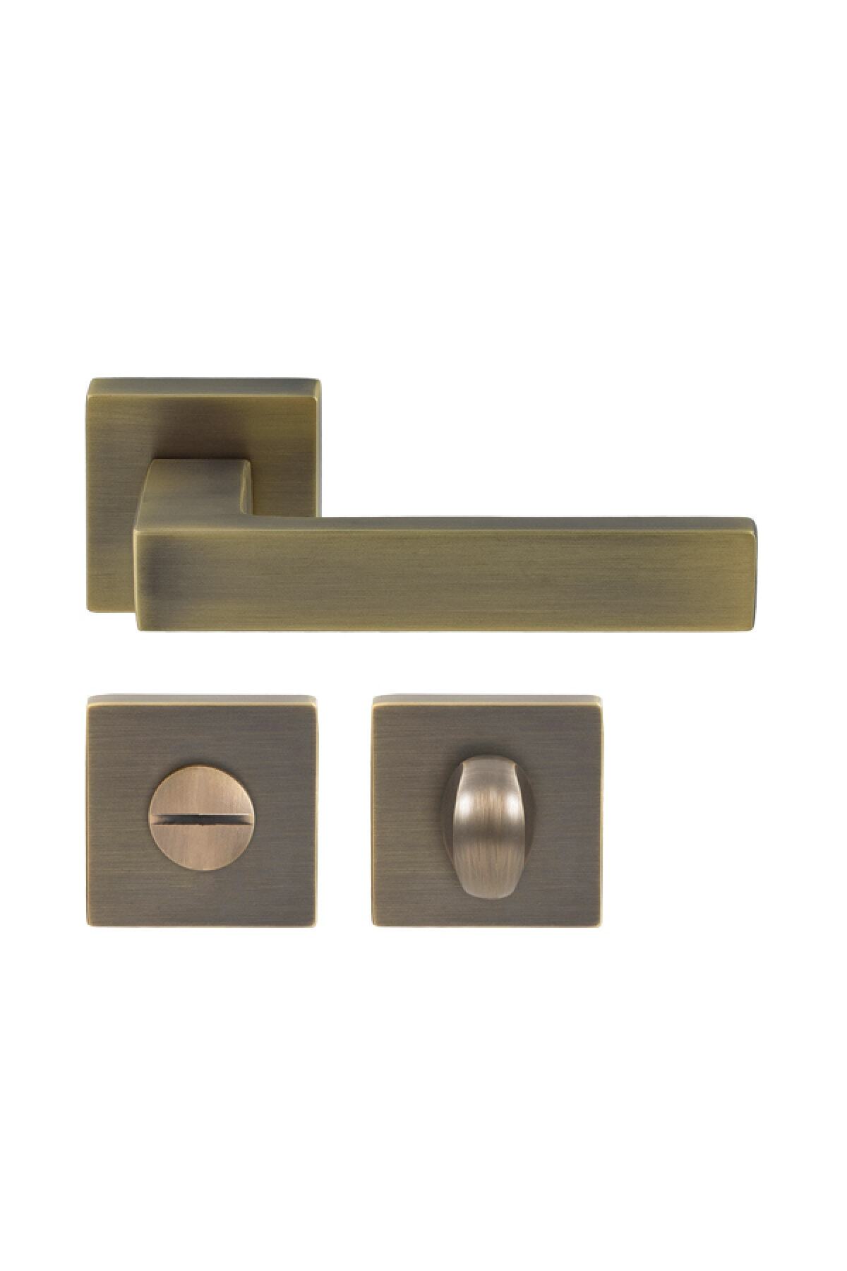 Hafele Pera Kol Seti (wc) Antik Bronz