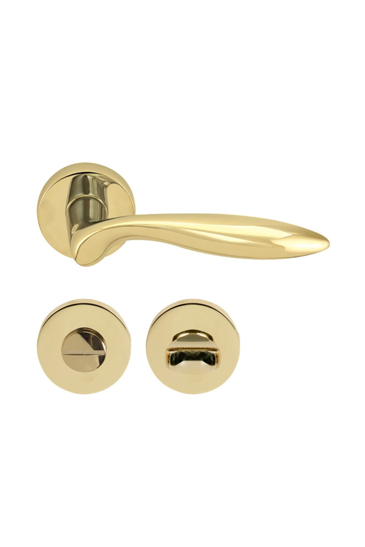 Hafele Balena Kol Seti (wc) Parlak Pirinç