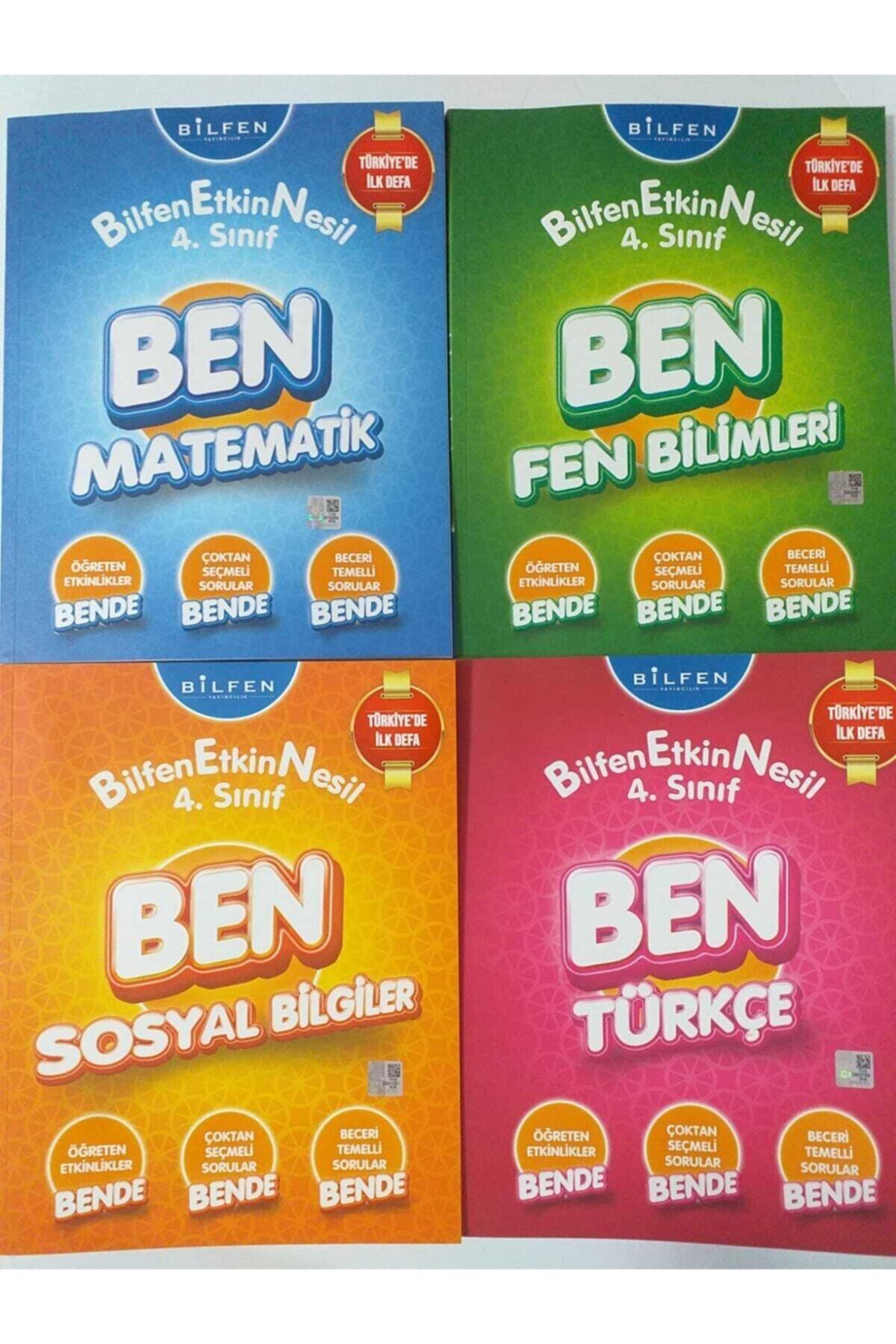 Bilfen Yayincilik Bilfen Yayinlari 4 Sinif Ben Matematik Fen Sosyal Turkce 4 Lu Set Fiyati Yorumlari Trendyol