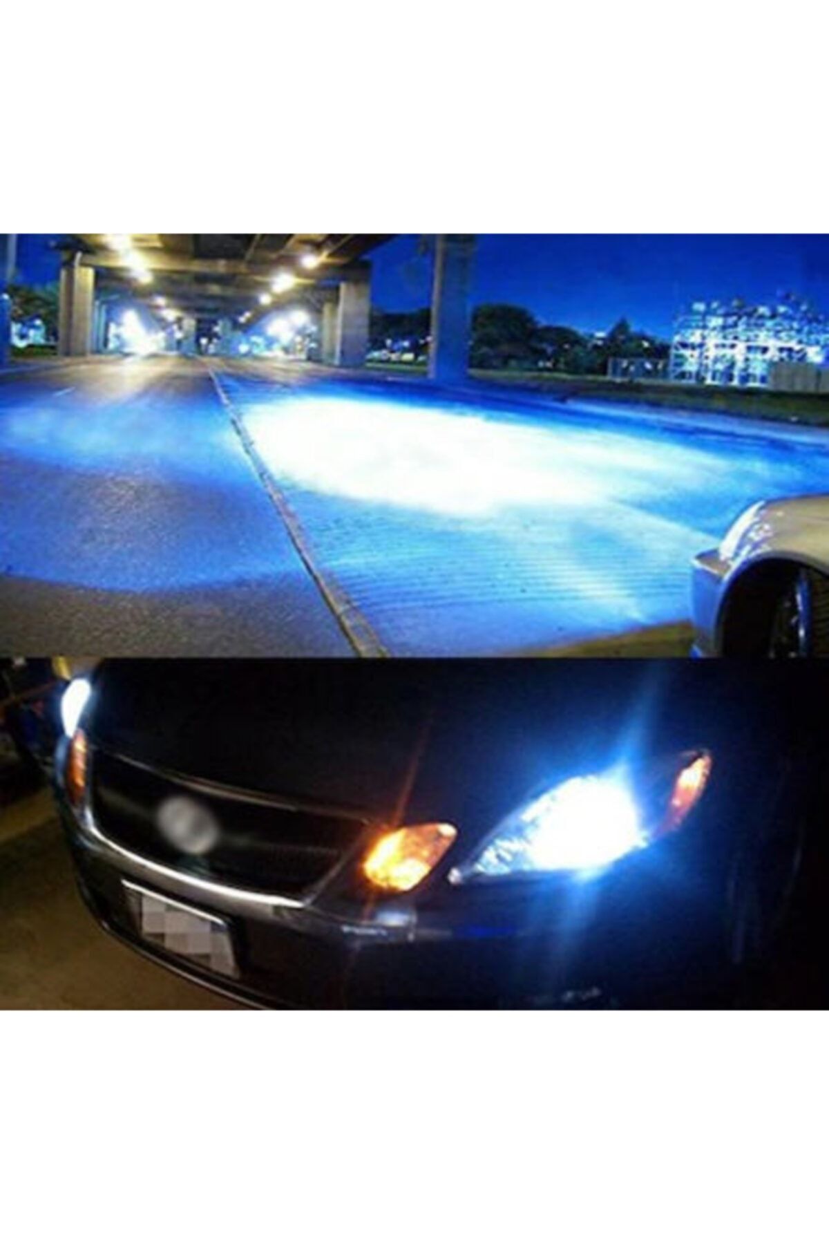 FEMEX Süper Nova H27 Şimşek Etkili Led Xenon Zenon Buz Mavisi 8000k