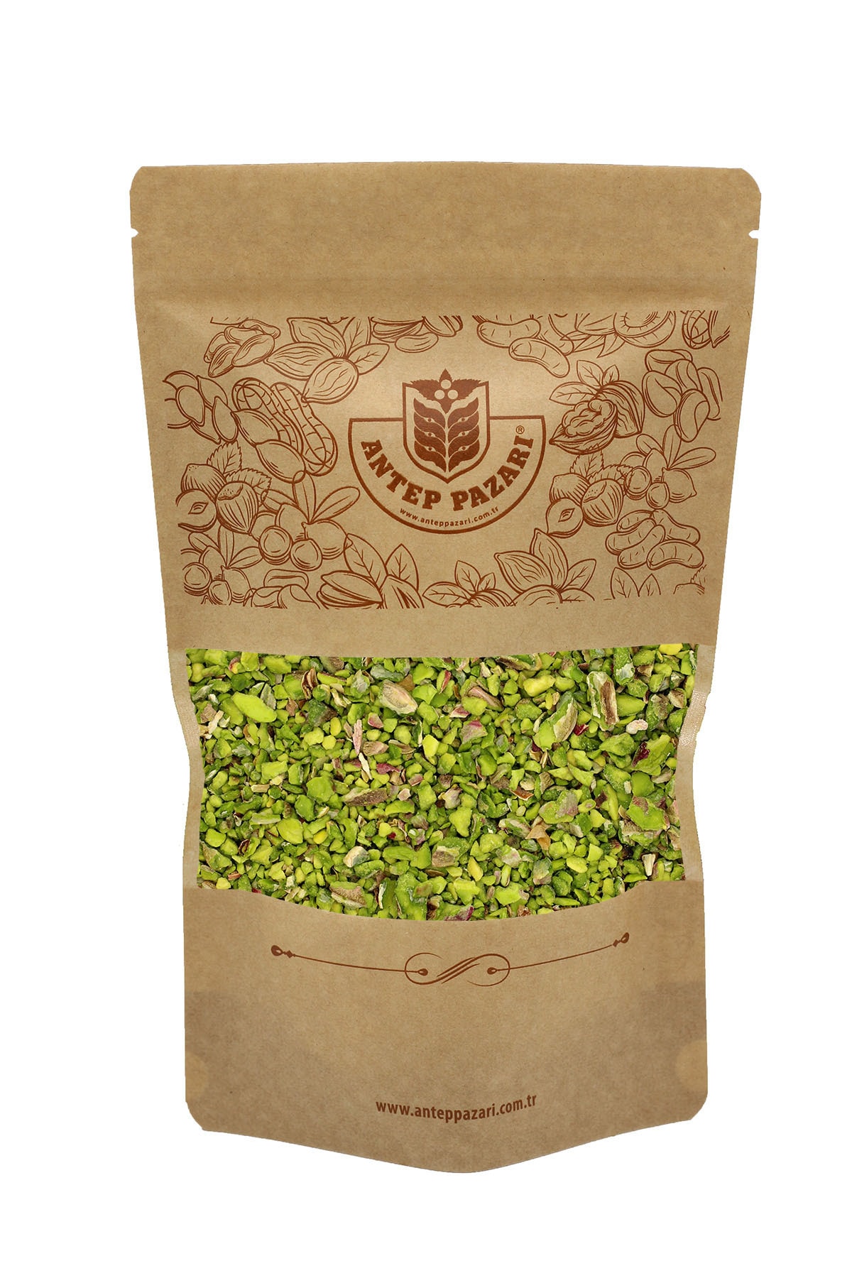 Antep Pazarı Antep Fıstığı Yeni Mahsul Pirinç Boz Fıstık 200 Gram