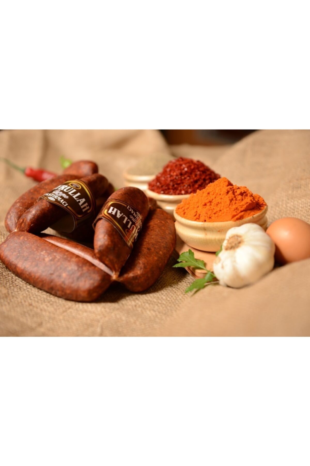 PASTIRMACIHAYRULLAHGURME Kayseri Evlik Sucuk 1 Kg Pastırmacı Hayrullah Gurme Kayseri
