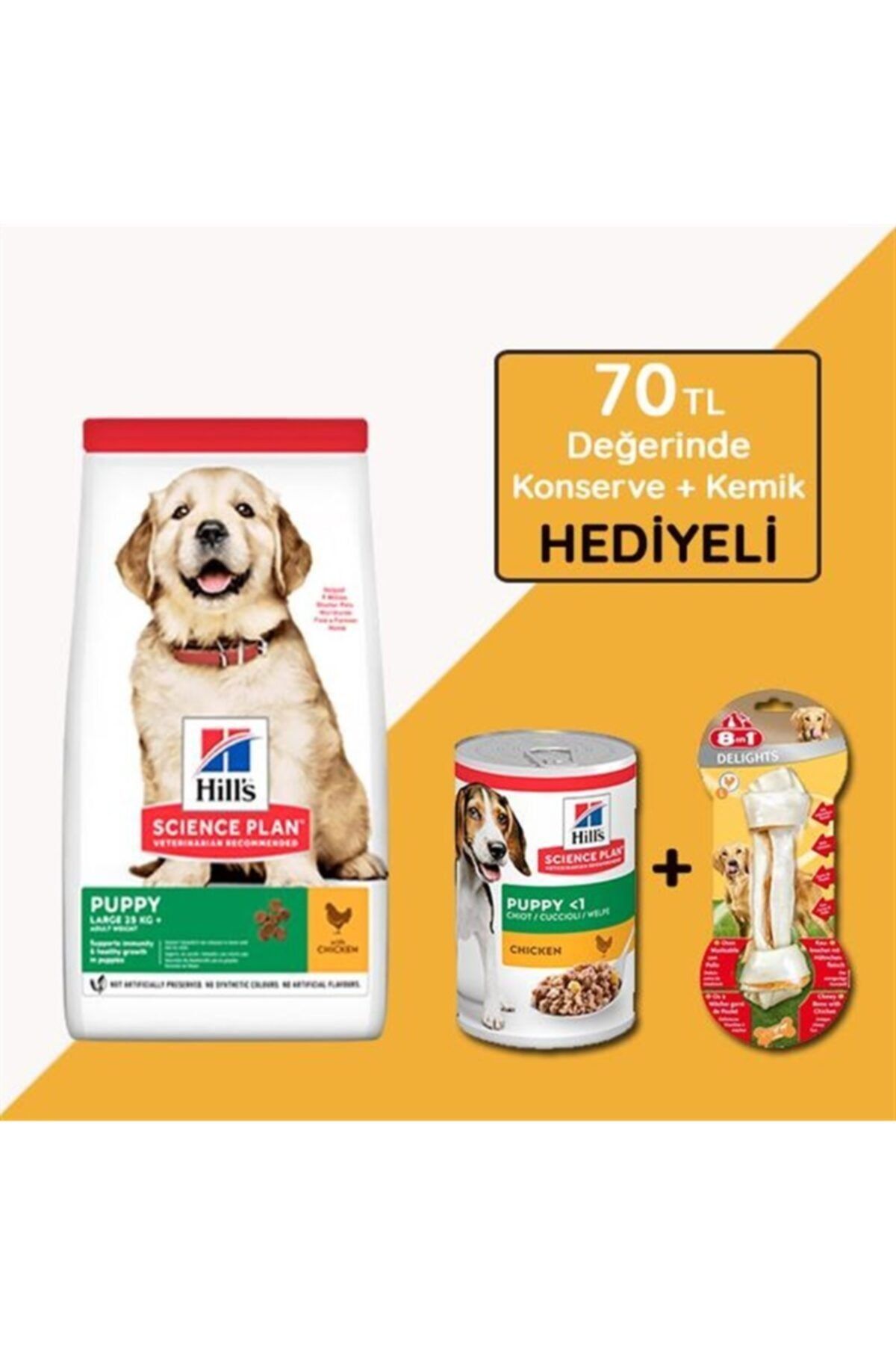 Hills Science Plan Hills Puppy Large Büyük Irk Yavru Köpek Maması 14,5 Kg (hediyeli)