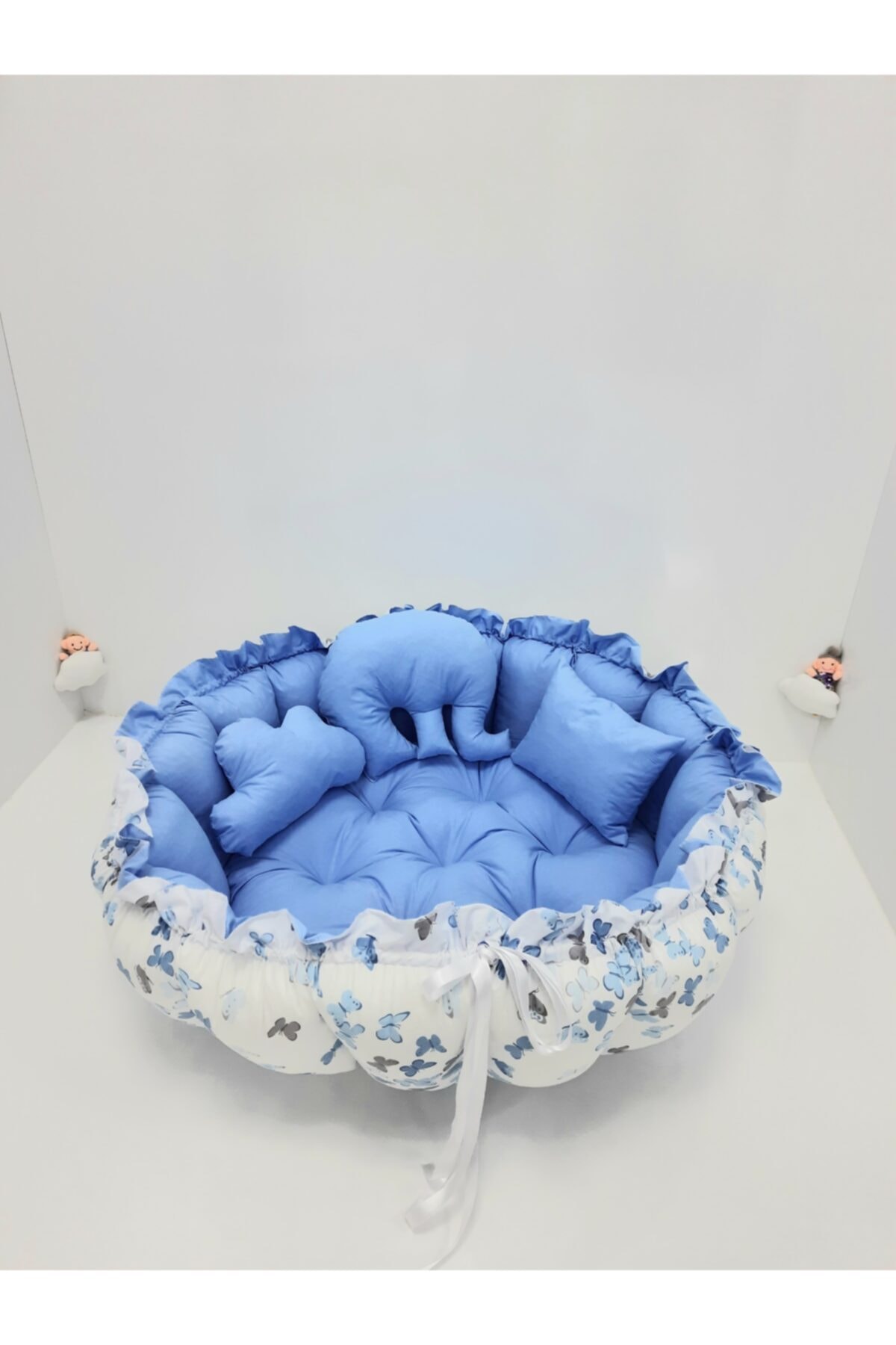 fa nevresim dünyası Yuvarlak Uyku ve Oyun Minderi