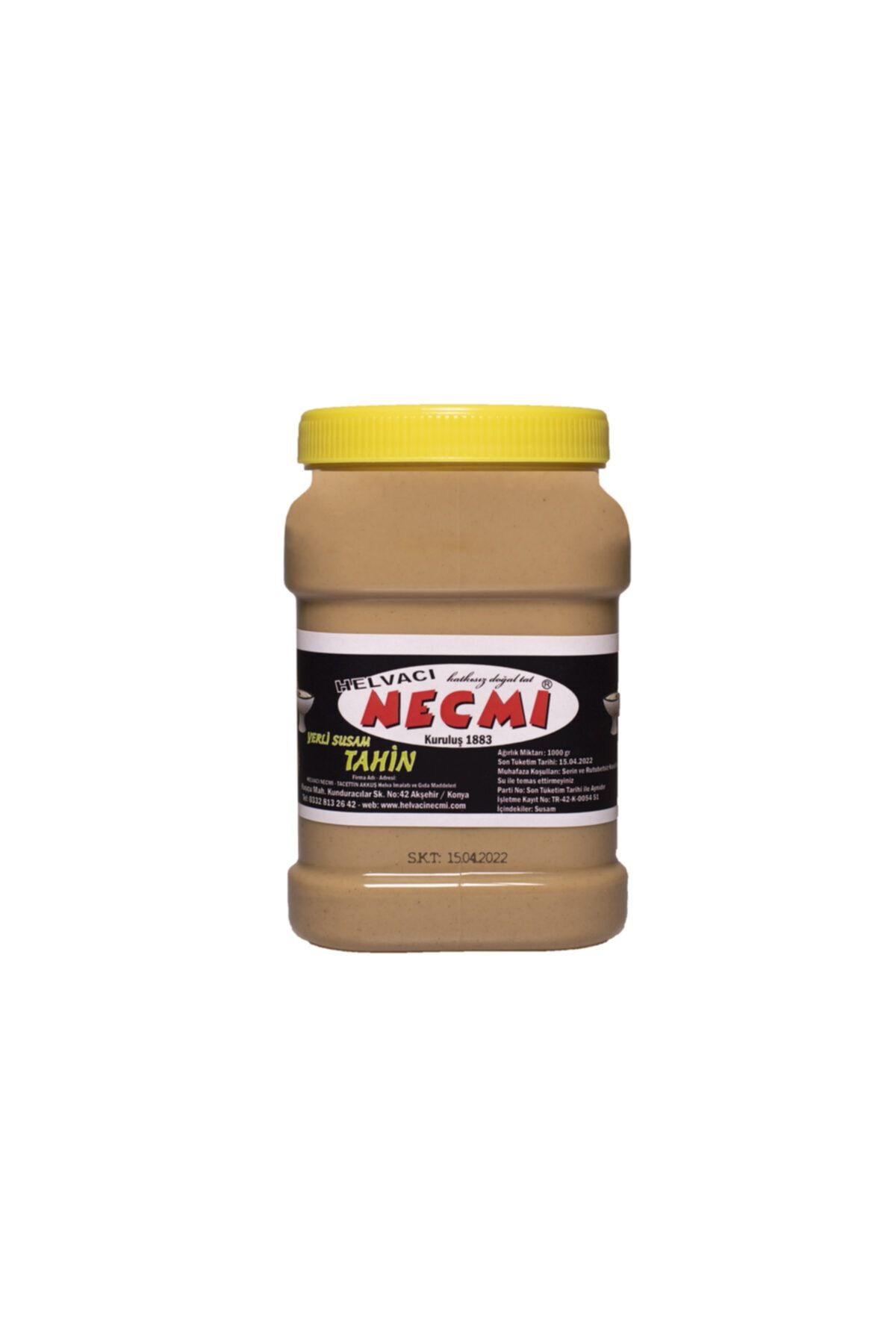Helvacı Necmi %100 Doğal Ve Katkısız Sade Tahin - 1kg