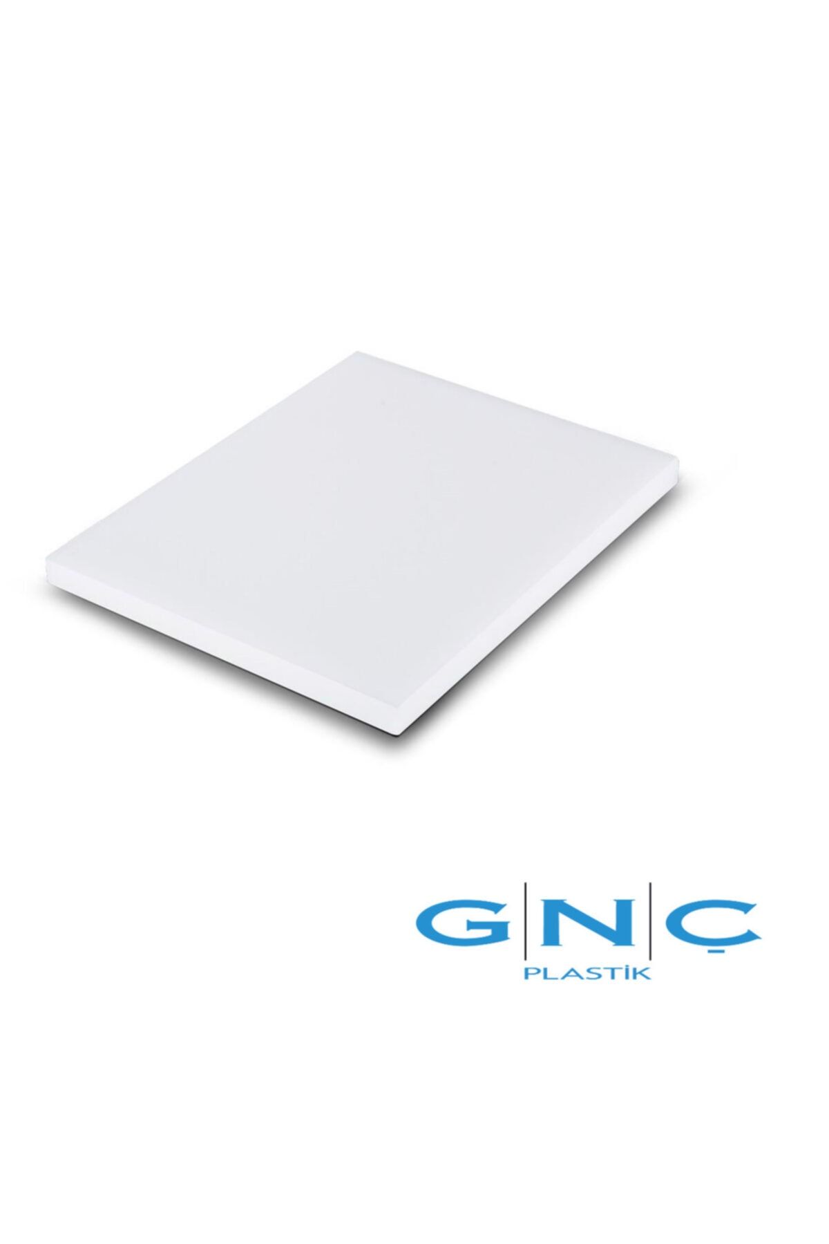 GNC PLASTİK Kesme Tahtası 40*30*2 Beyaz Polietilen