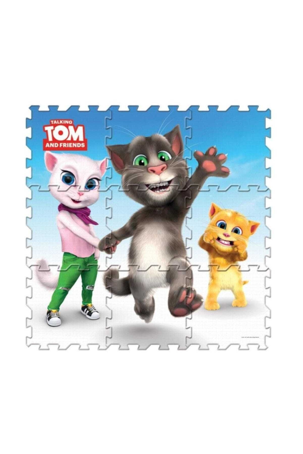 Mega Oyuncak Talking Tom Eva 9 Parça Yer Puzzle
