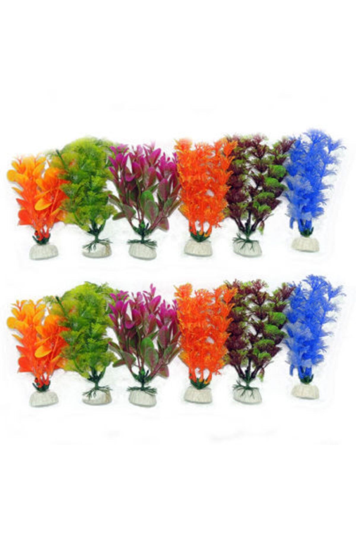 BULUT Plastik Akvaryum Bitkisi 12 Cm