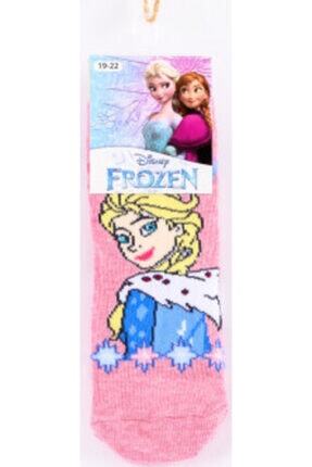 &Ccedil;impa &Ccedil;orap &Ccedil;amaşır Frozen Elsa Pembe Soket &Ccedil;orap