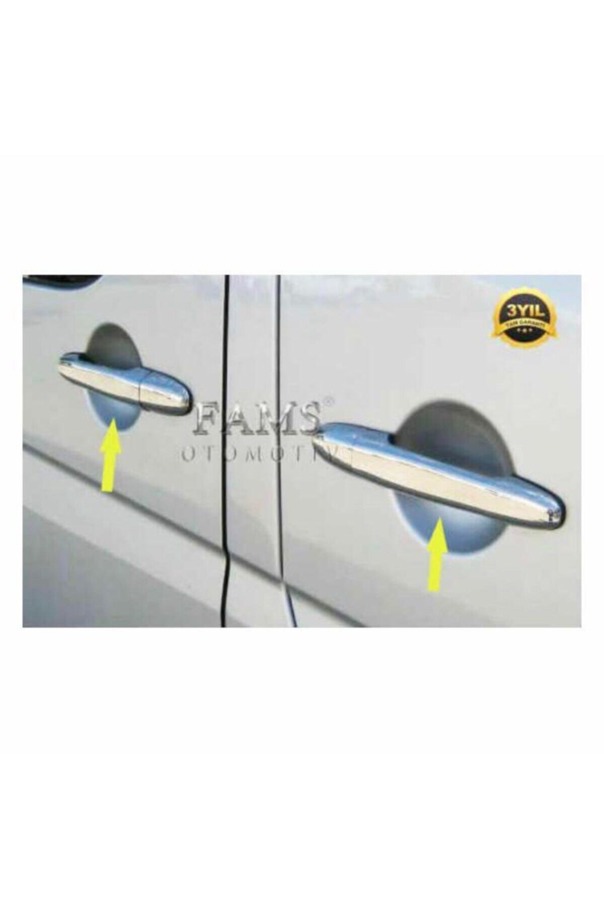 FAMS OTO AKSESUAR M. Benz Citan Krom Kapı Kolu 4 Kapı 2013 Üzeri P.çelik