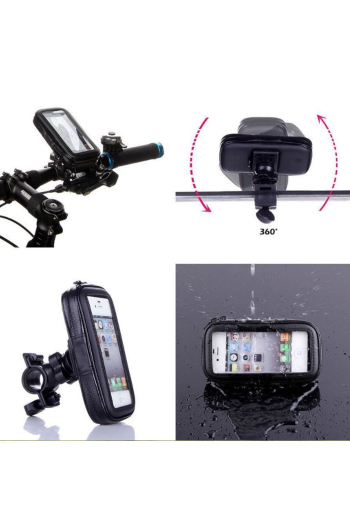 on off moto motosiklet ve bisiklet telefon tutucu gidon baglantili cantali 4 7 5 5 fiyati yorumlari trendyol