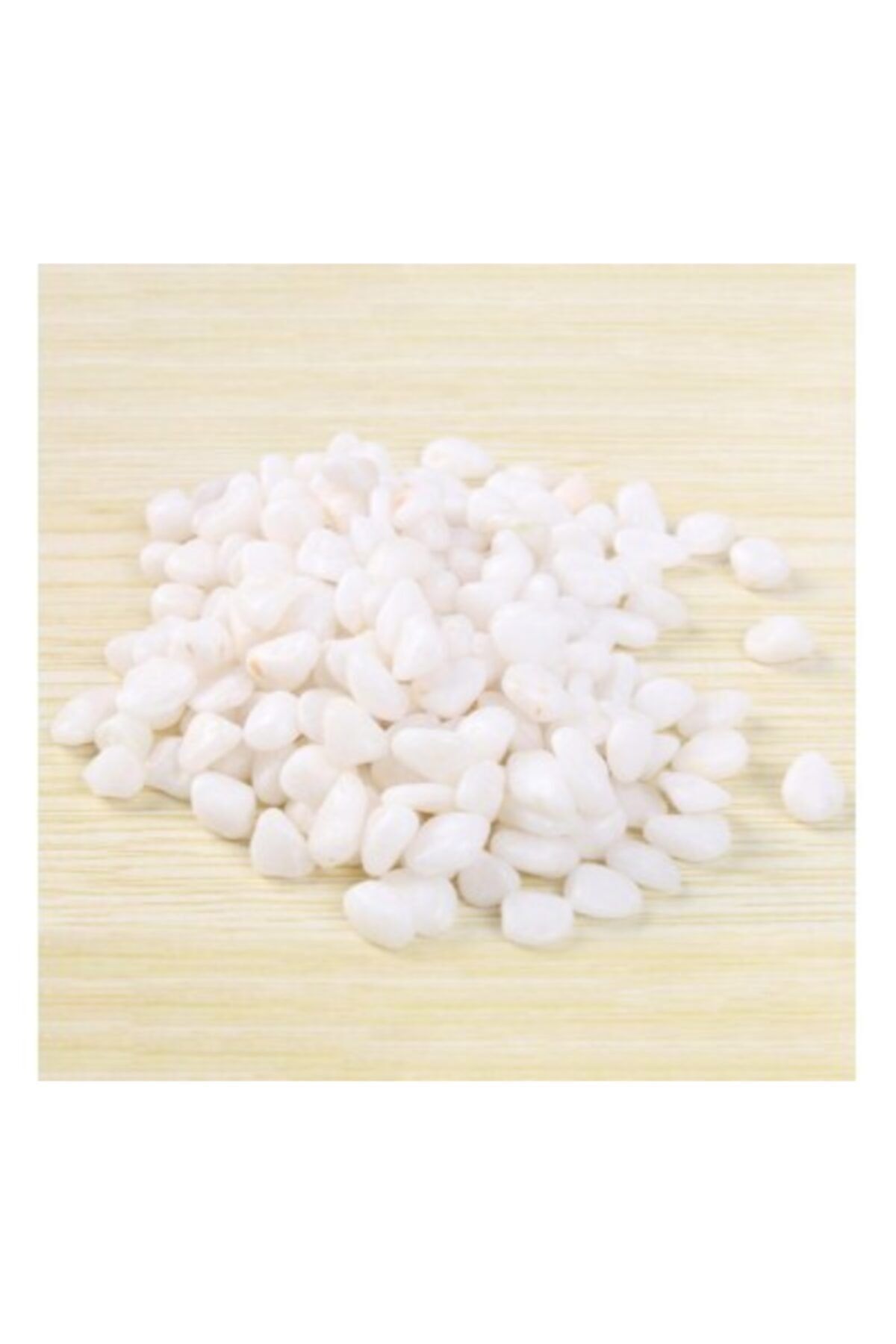 Minikbahcem Beyaz Çakıl Taşı 500 gr
