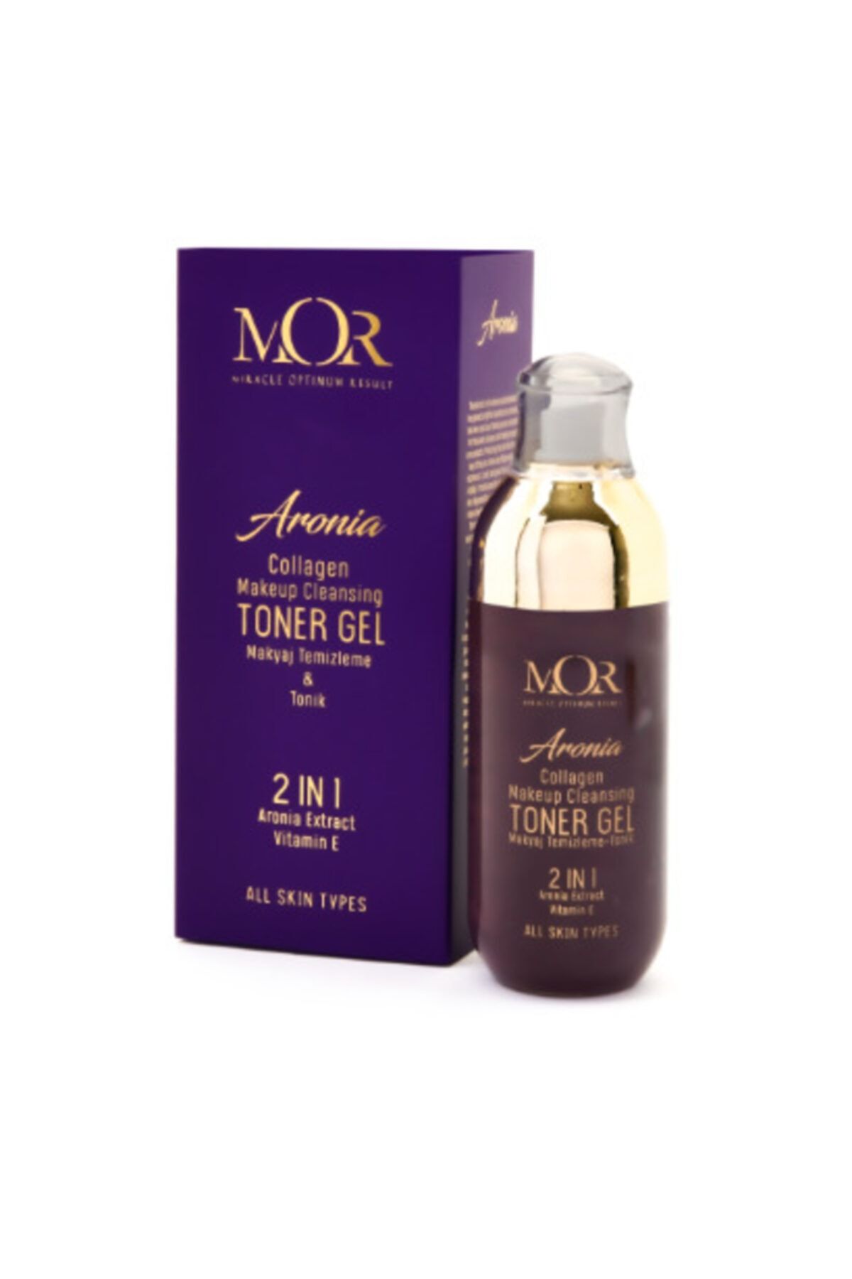 Mor Makyaj Temizleyici Ve Gözenek Sıkılaştırıcı Tonik