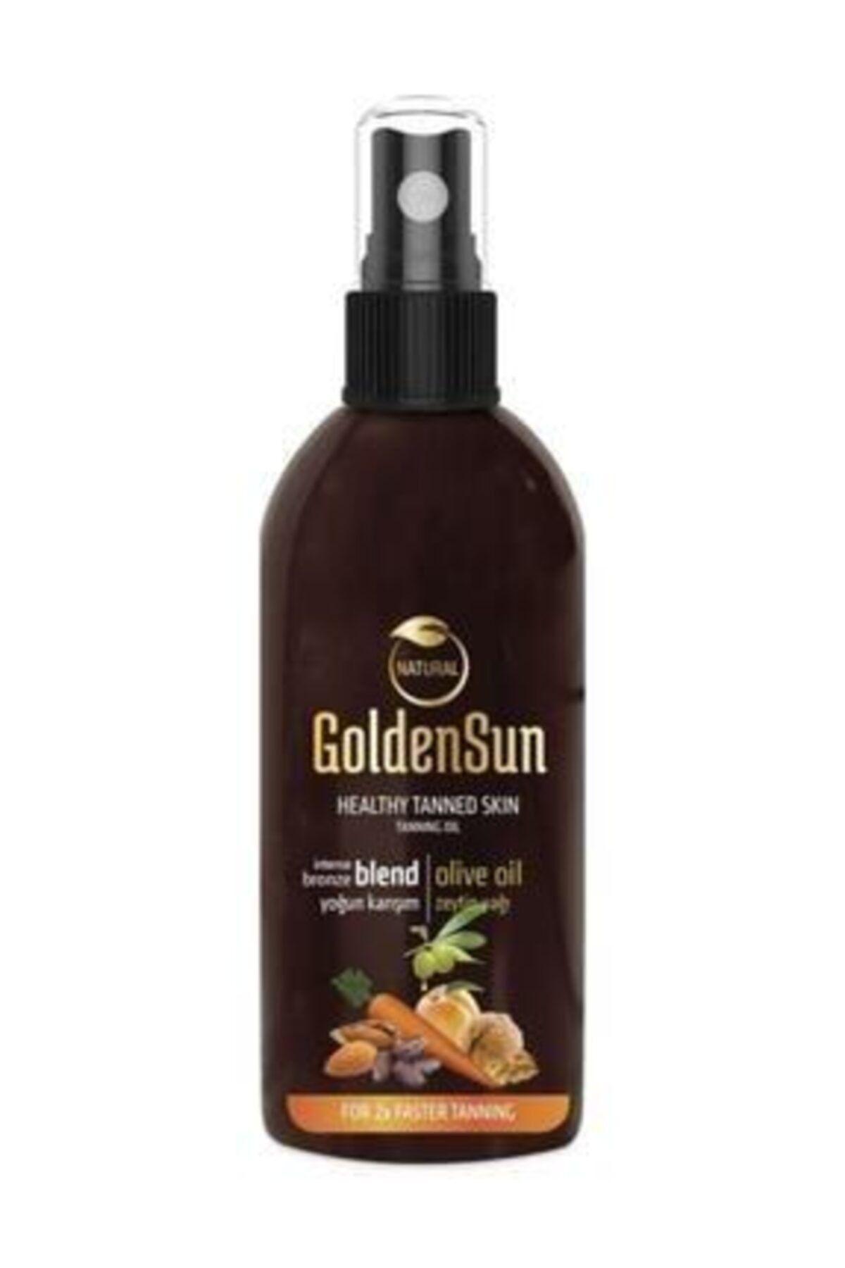 Golden Zeytin Yağı Ve Bronzlaştırıcı Bitkisel Güneş Yağı 150 Ml