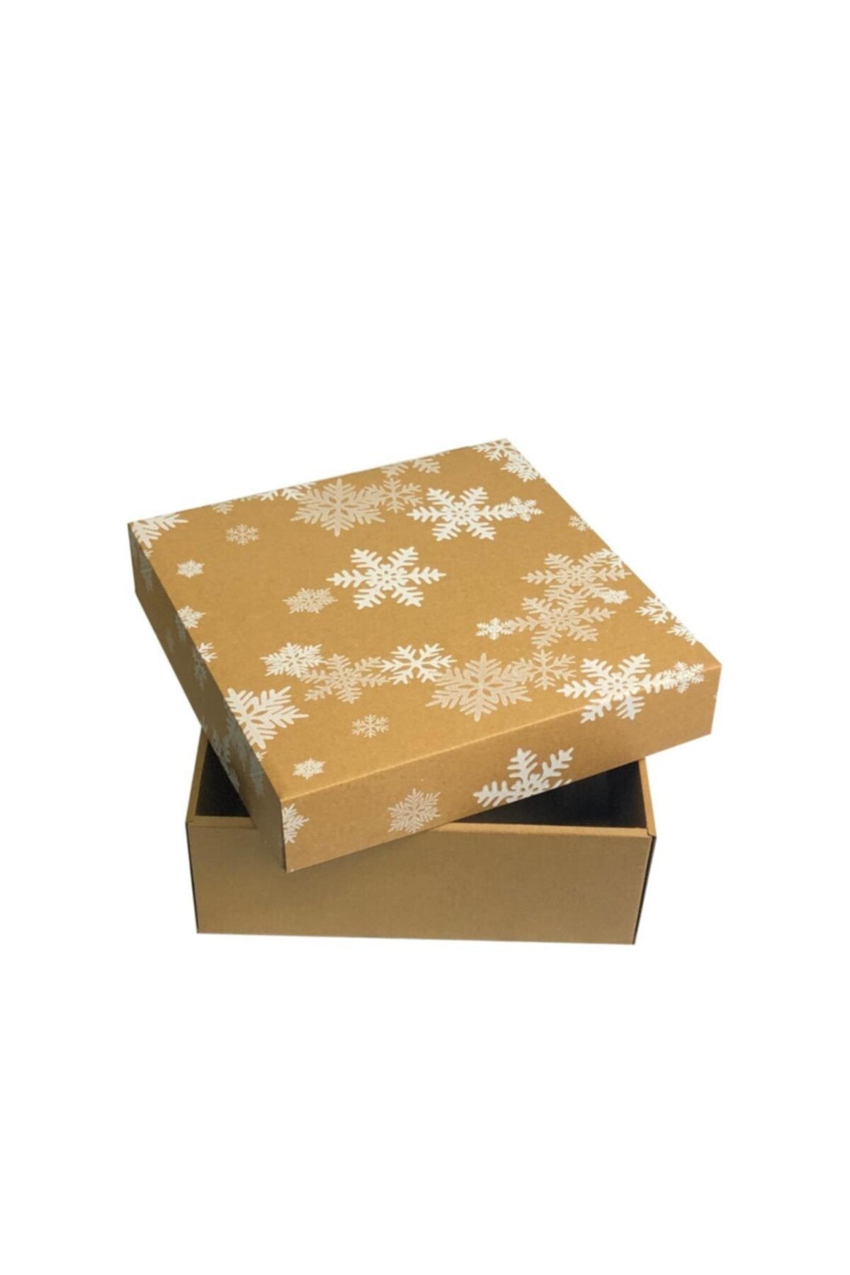 KOLİJET Boş Hediye Kutusu ,kapaklı Kargo Kutusu 25x25x9 Cm (10 Adet)