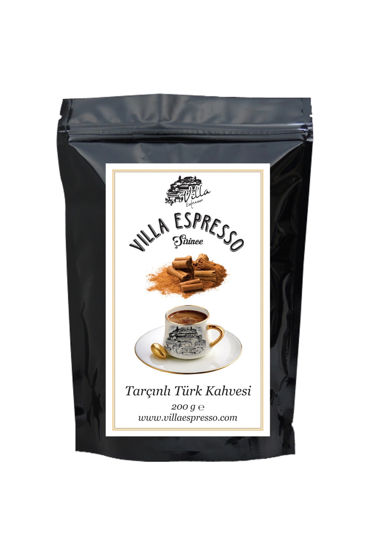 villa espresso tarcin aromali turk kahvesi 200 gr ogutulmus tarcinli kahve fiyati yorumlari trendyol