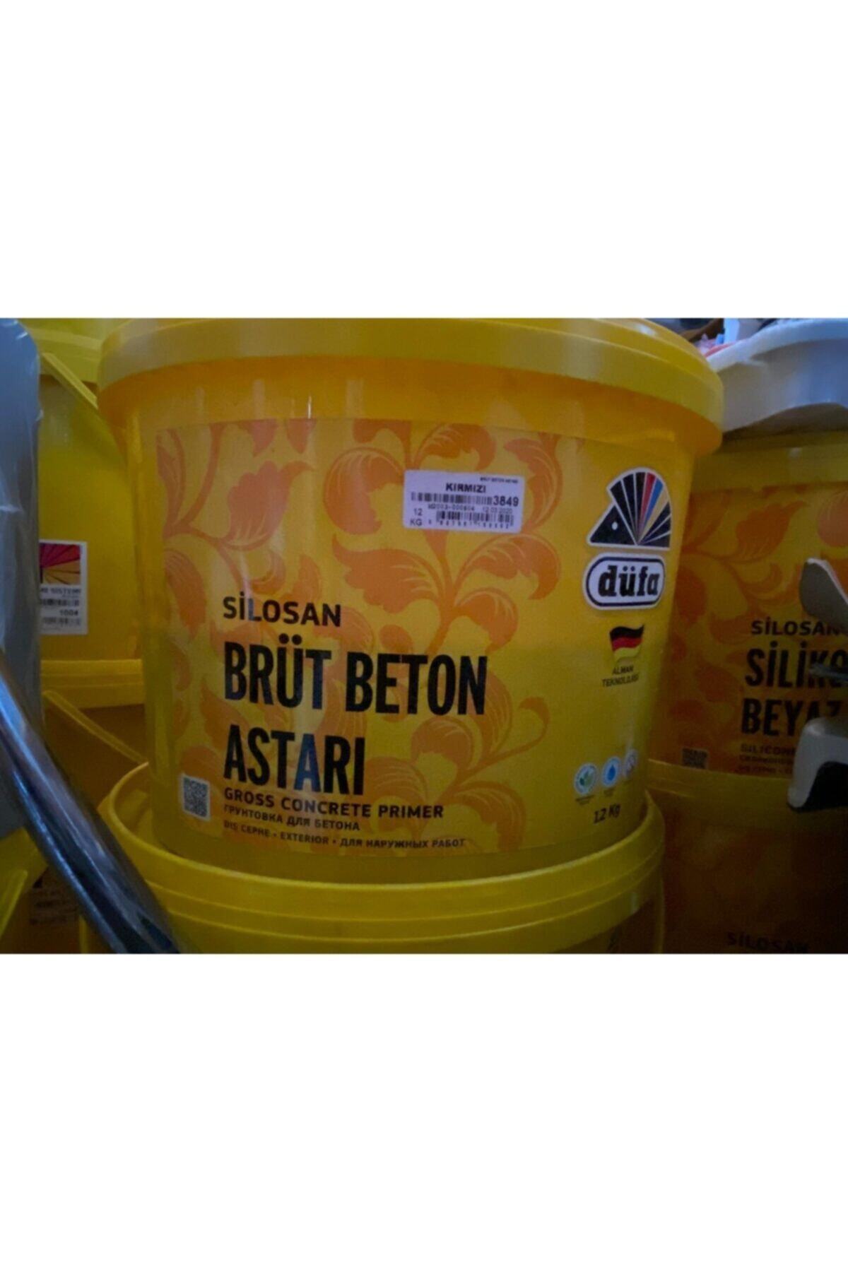 Düfa Silosan Brüt Beton Astarı 20 Kg Kırmızı