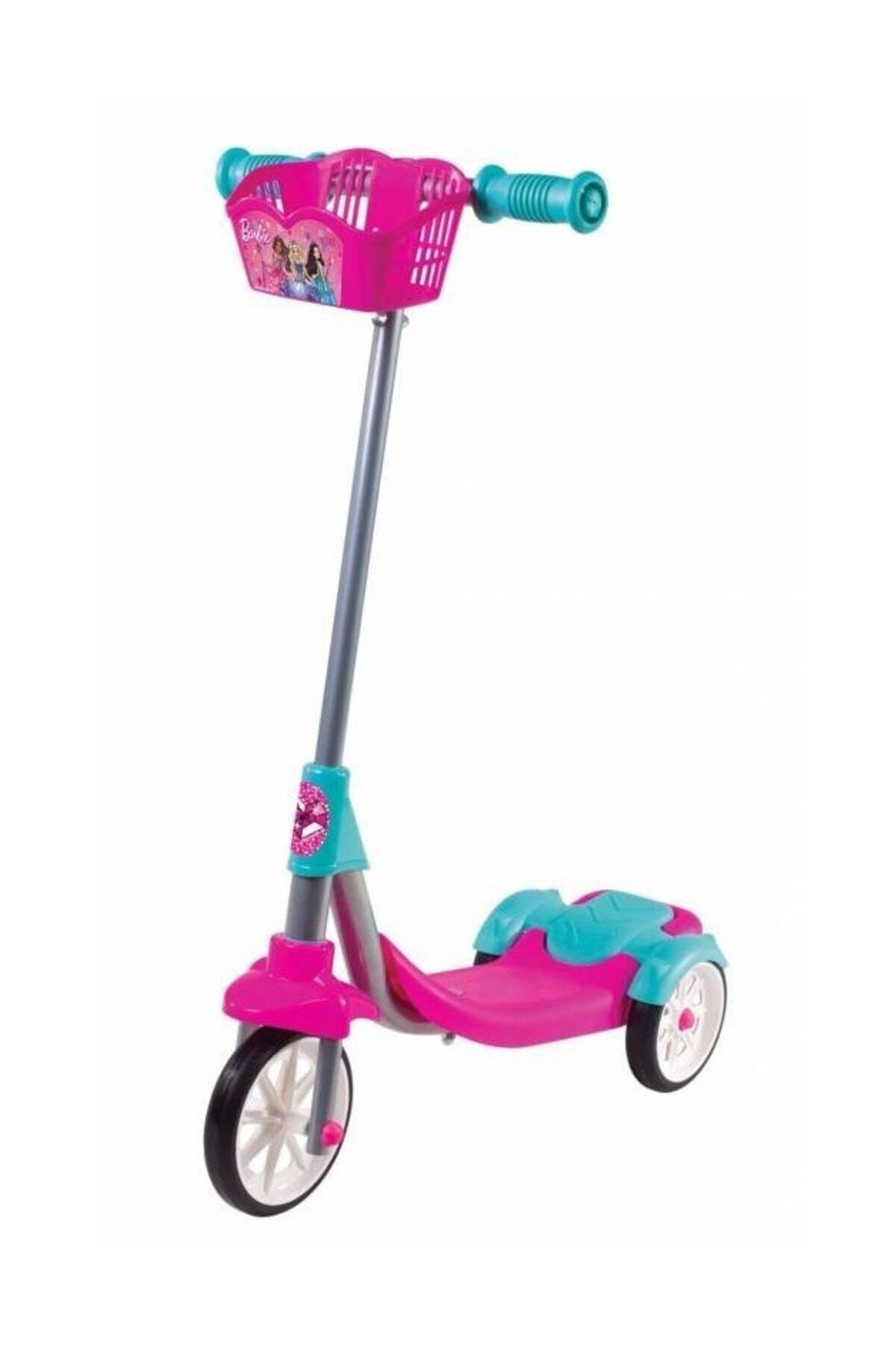 Furkan Pembe 3 Tekerli Frenli Çocuk Scooterı